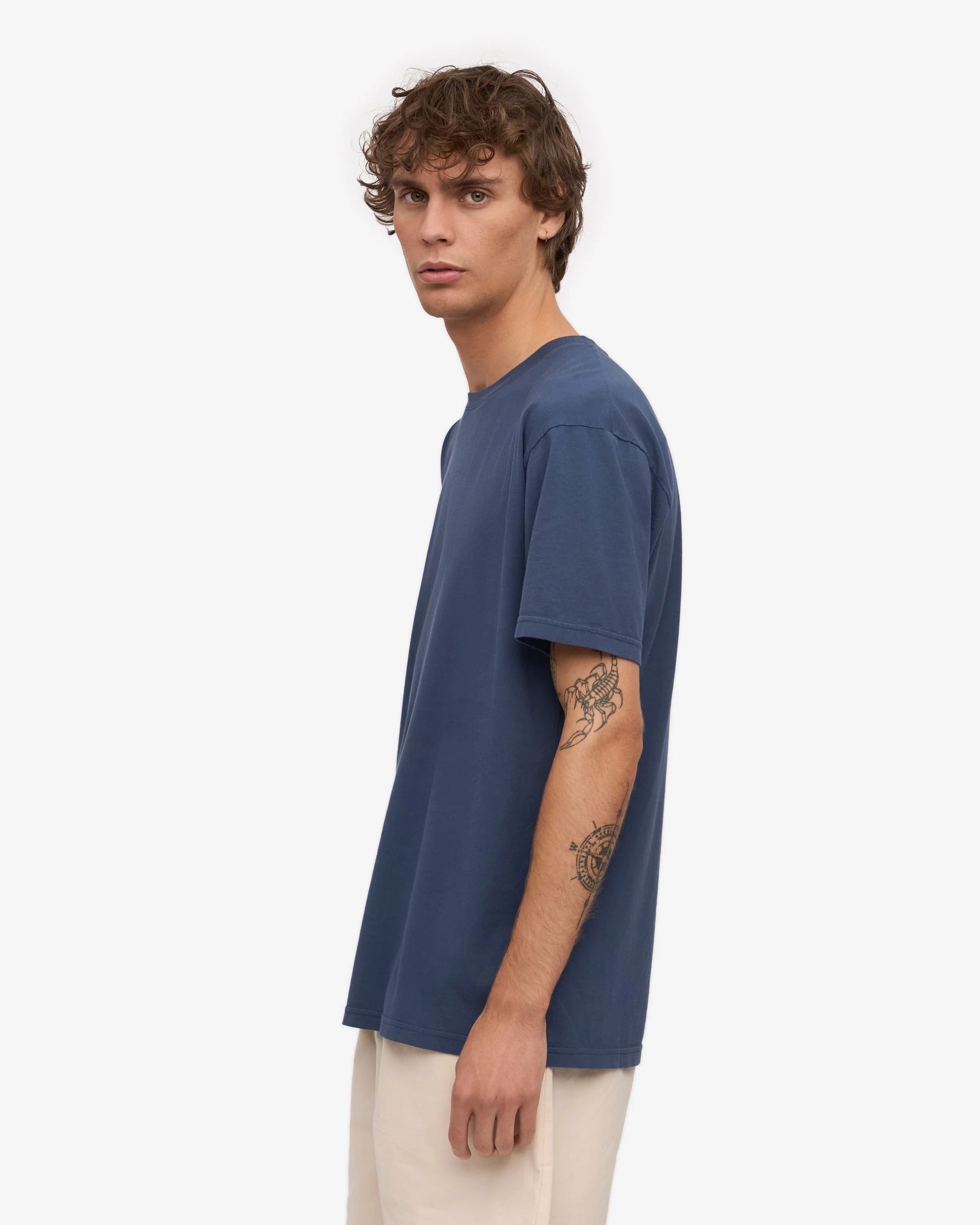 Colorful Standard Classic Organic T-Shirt - Petrol Blue - Image 2
