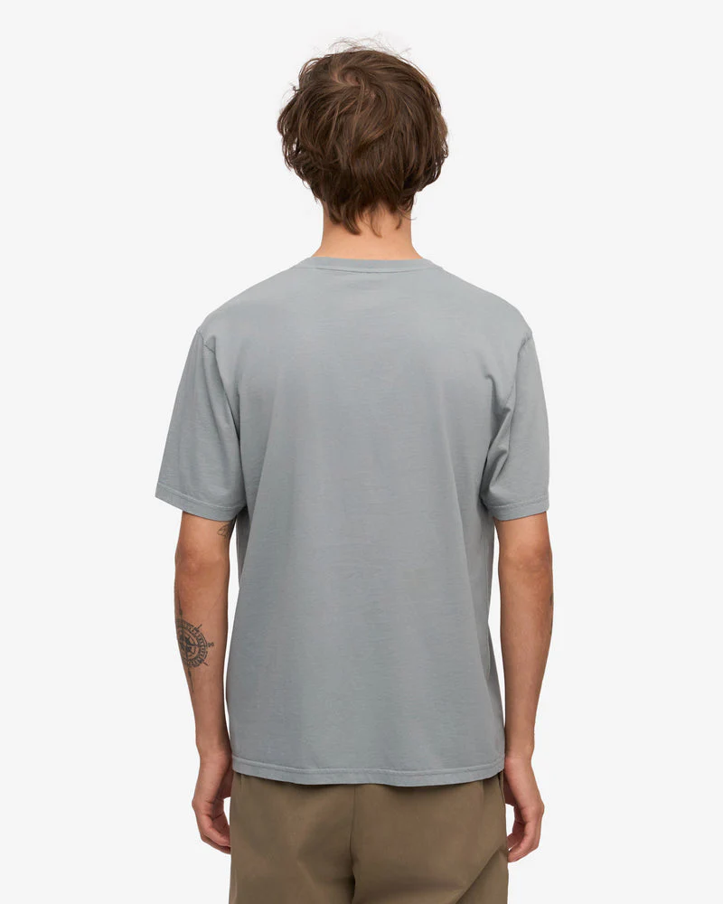 Colorful Standard Classic Organic T-Shirt - Steel Blue - Image 4
