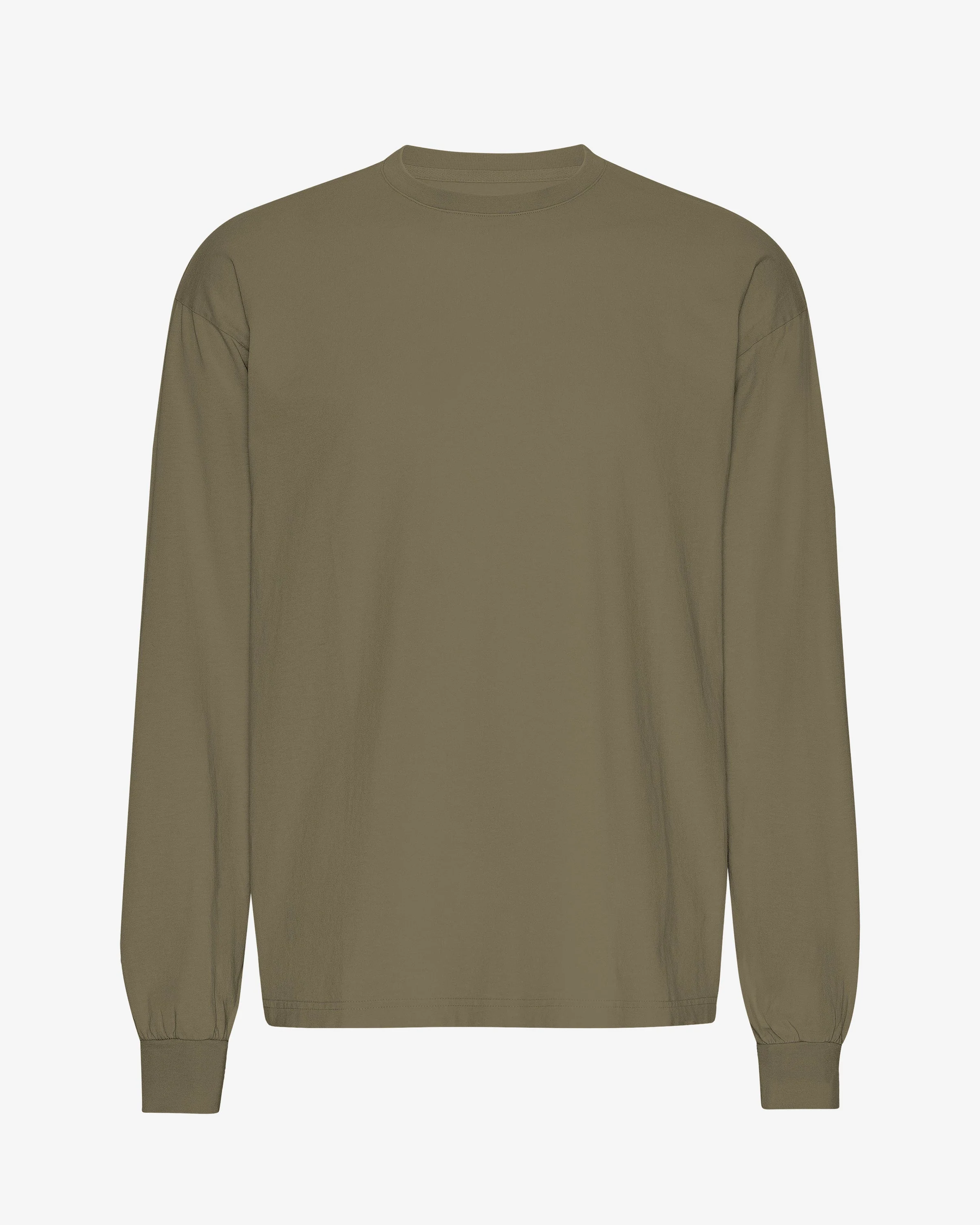 Colorful Standard Oversized Organic Long Sleeve T-Shirt - Dusty Olive