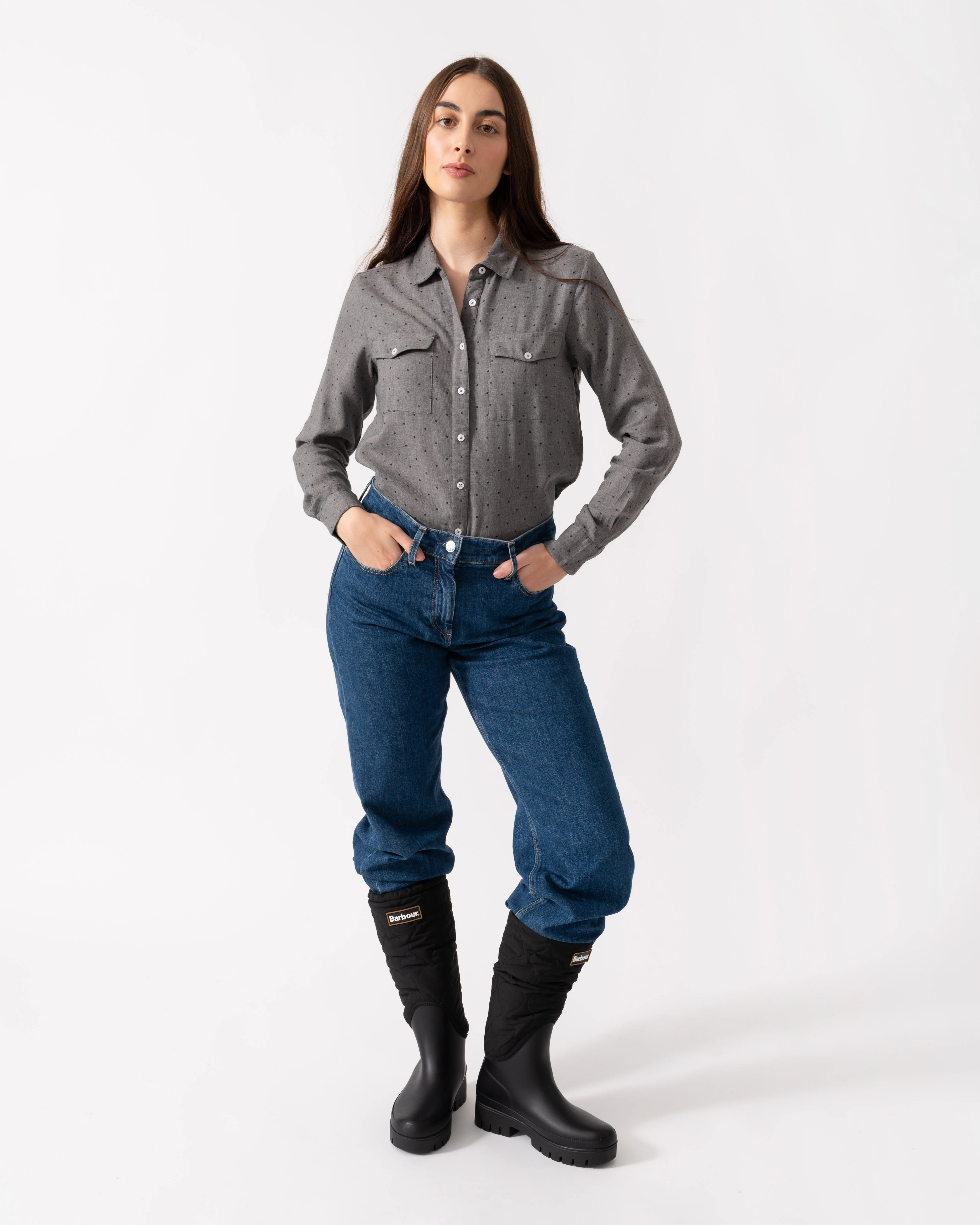Crew Clothing Spot Womens Relaxed Shirt - Image 2