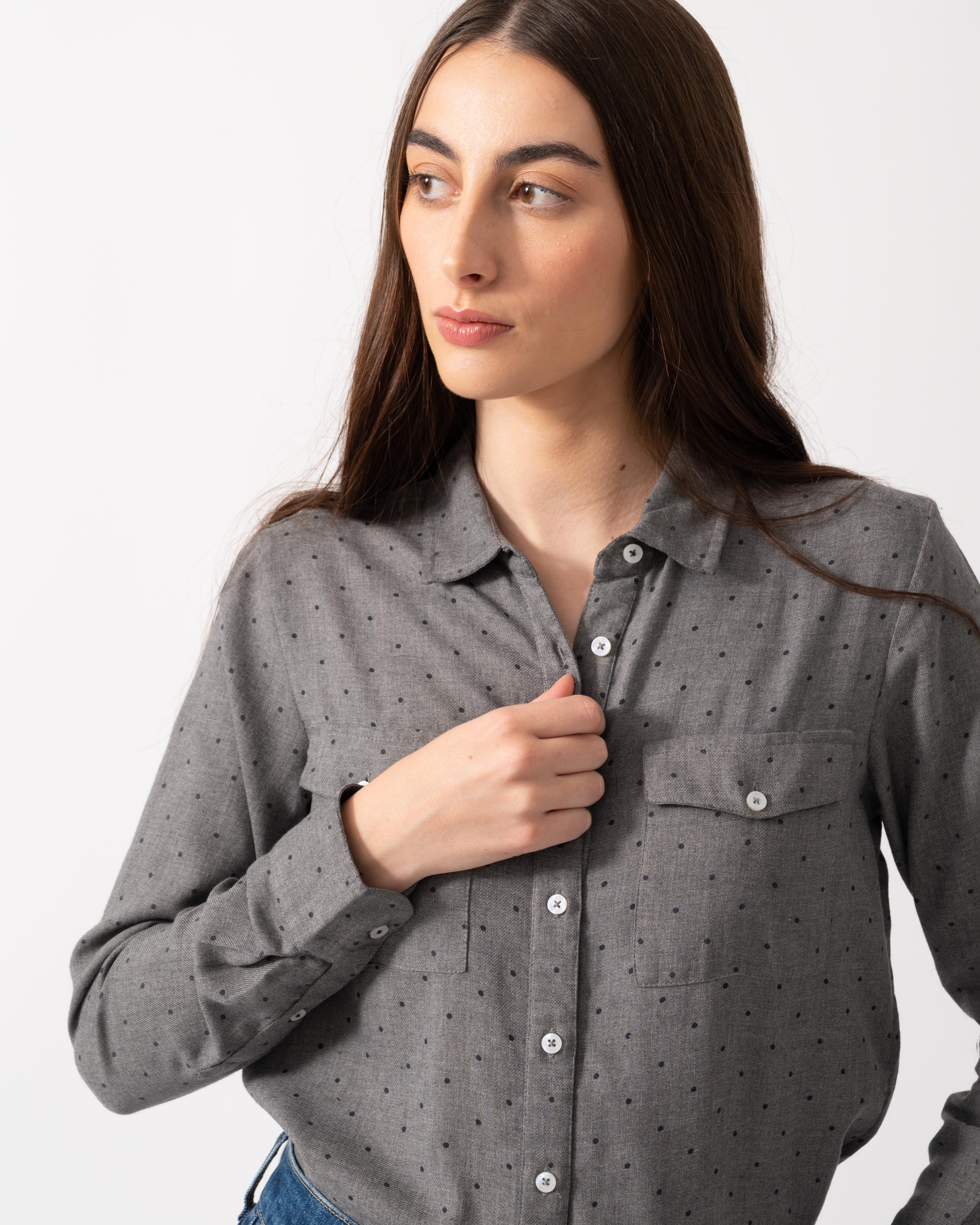 Crew Clothing Spot Womens Relaxed Shirt - Image 3