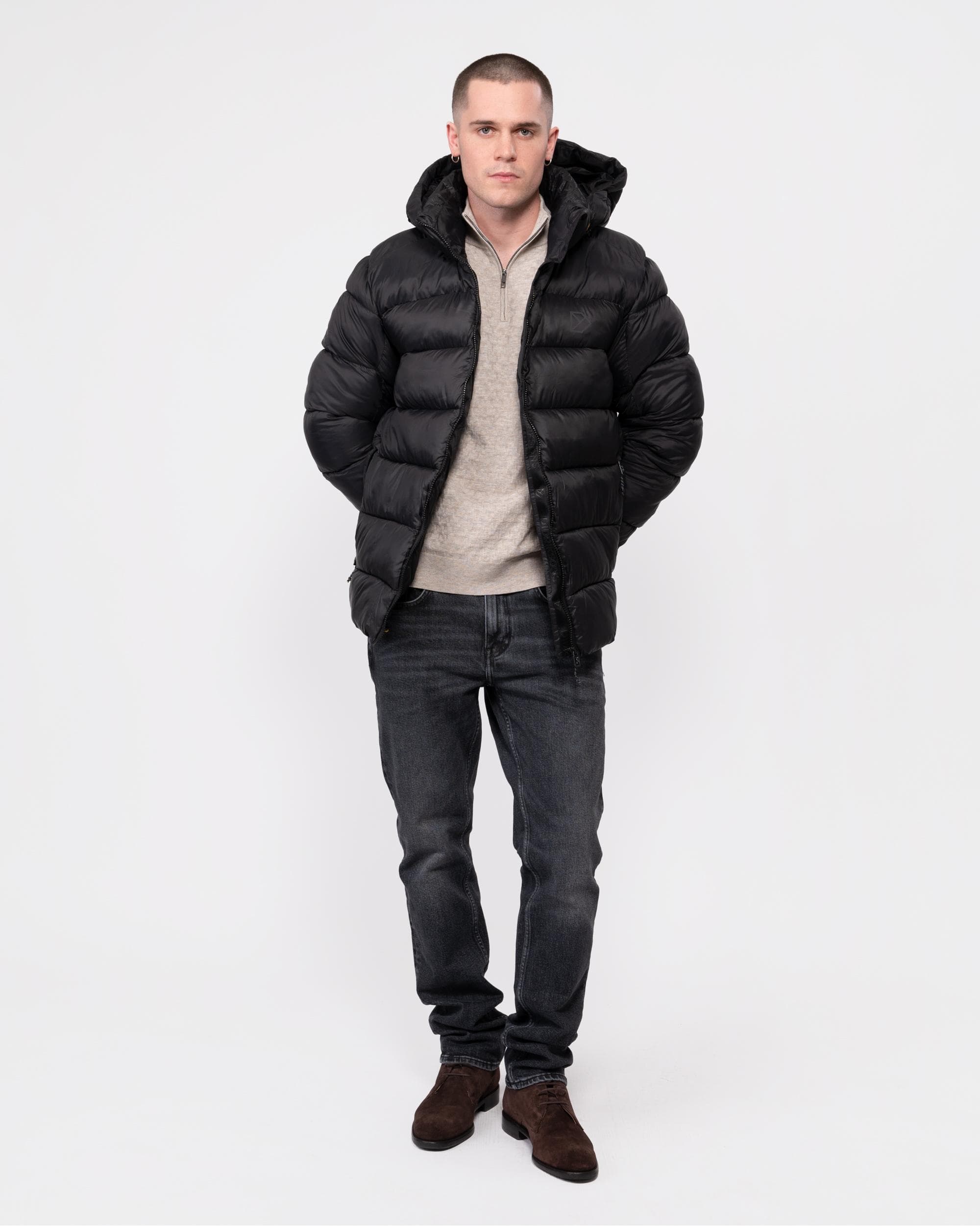 Didriksons Ikaros Unisex Hooded Puffer Jacket - Image 3