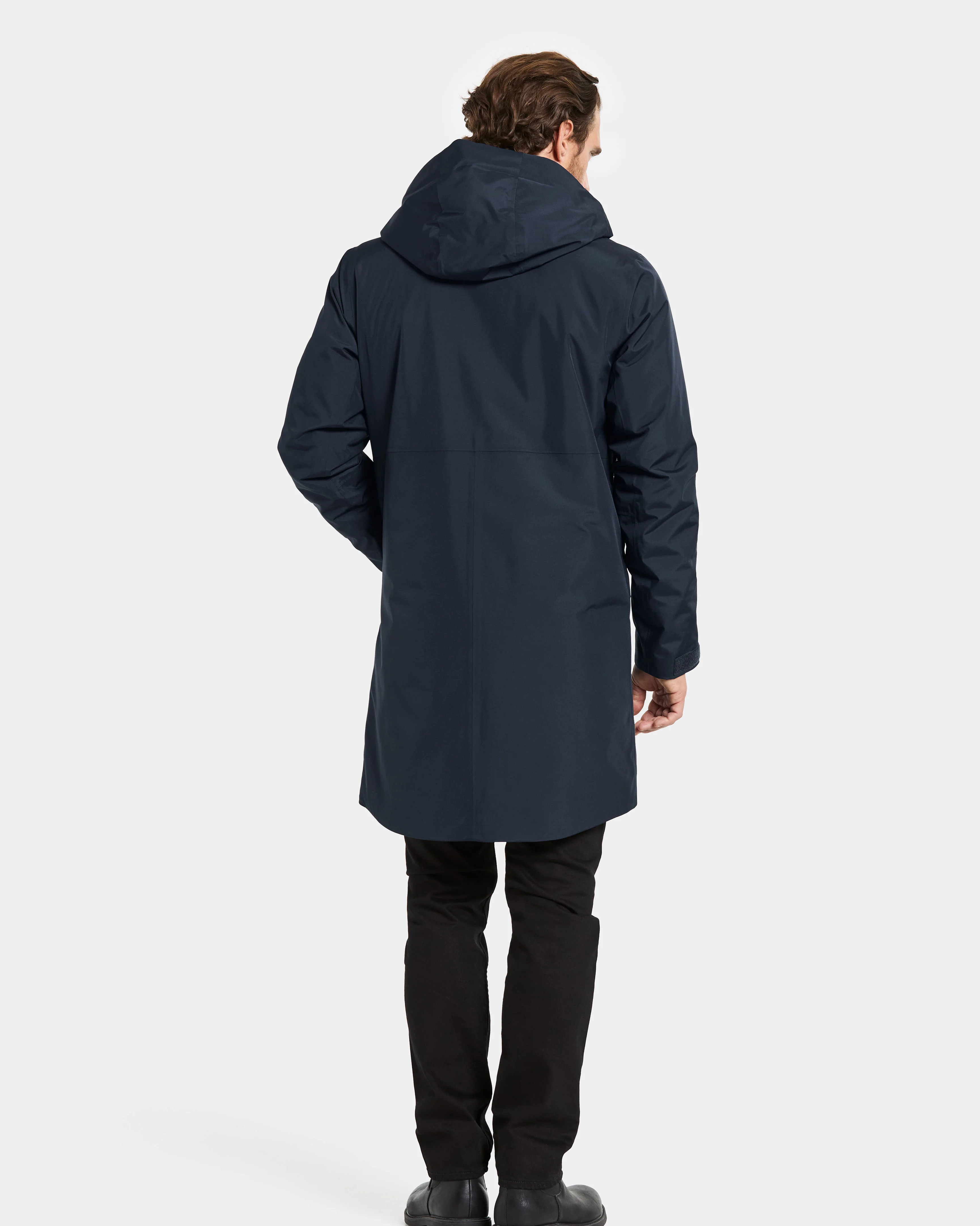 Didriksons Kenny 8 Unisex Parka - Dark Night Blue 999 - Image 3