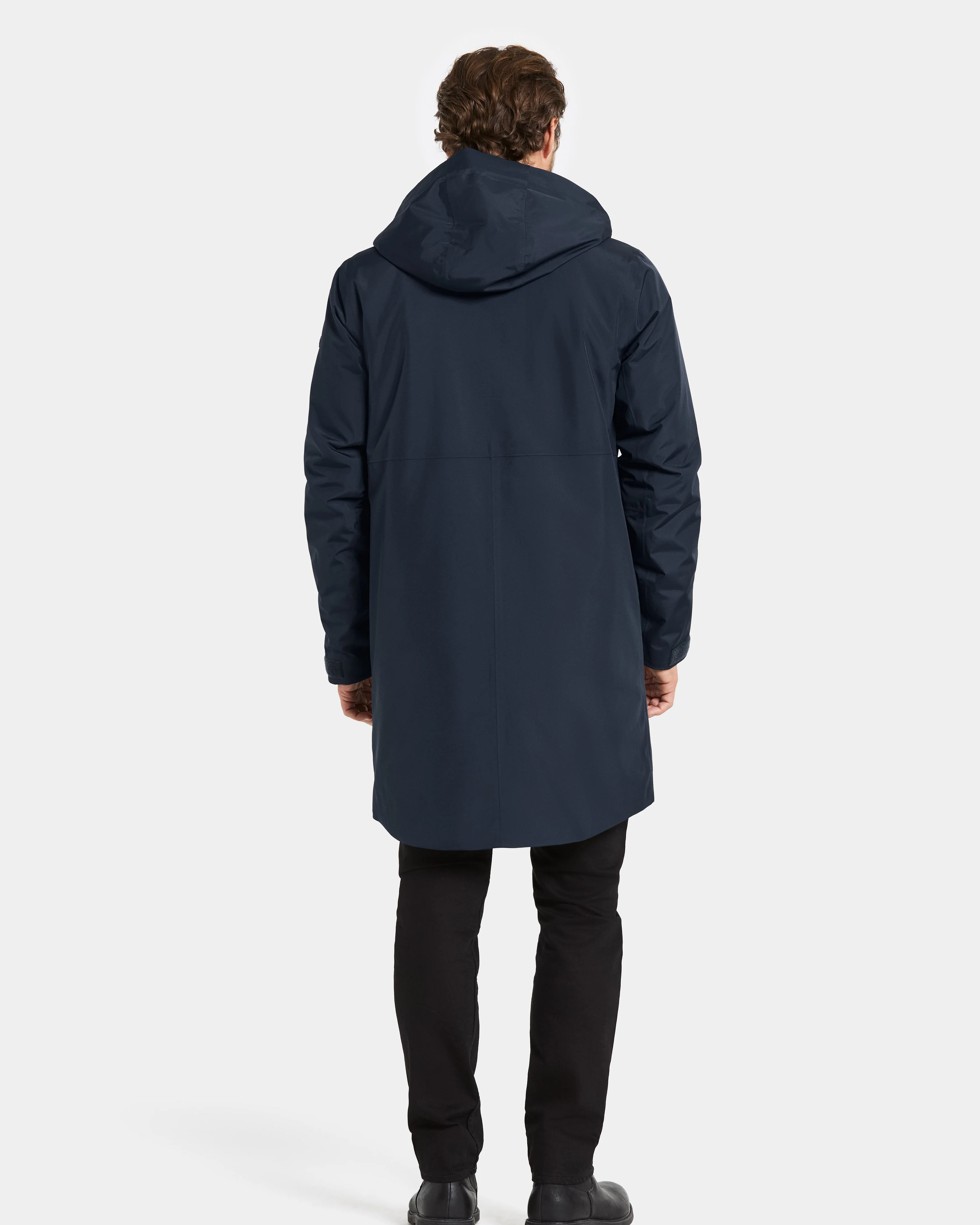 Didriksons Kenny 8 Unisex Parka - Dark Night Blue 999 - Image 4