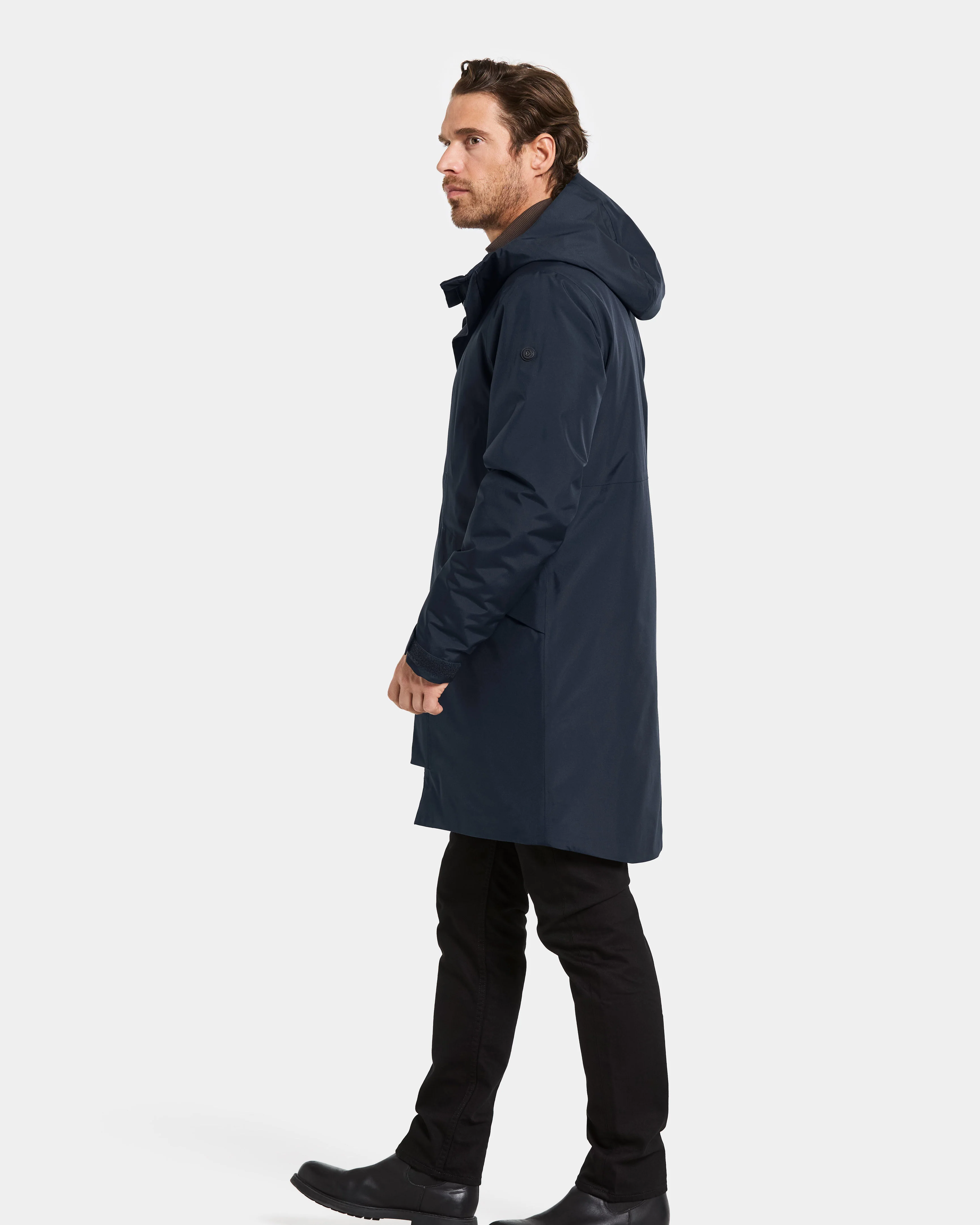 Didriksons Kenny 8 Unisex Parka - Dark Night Blue 999 - Image 5
