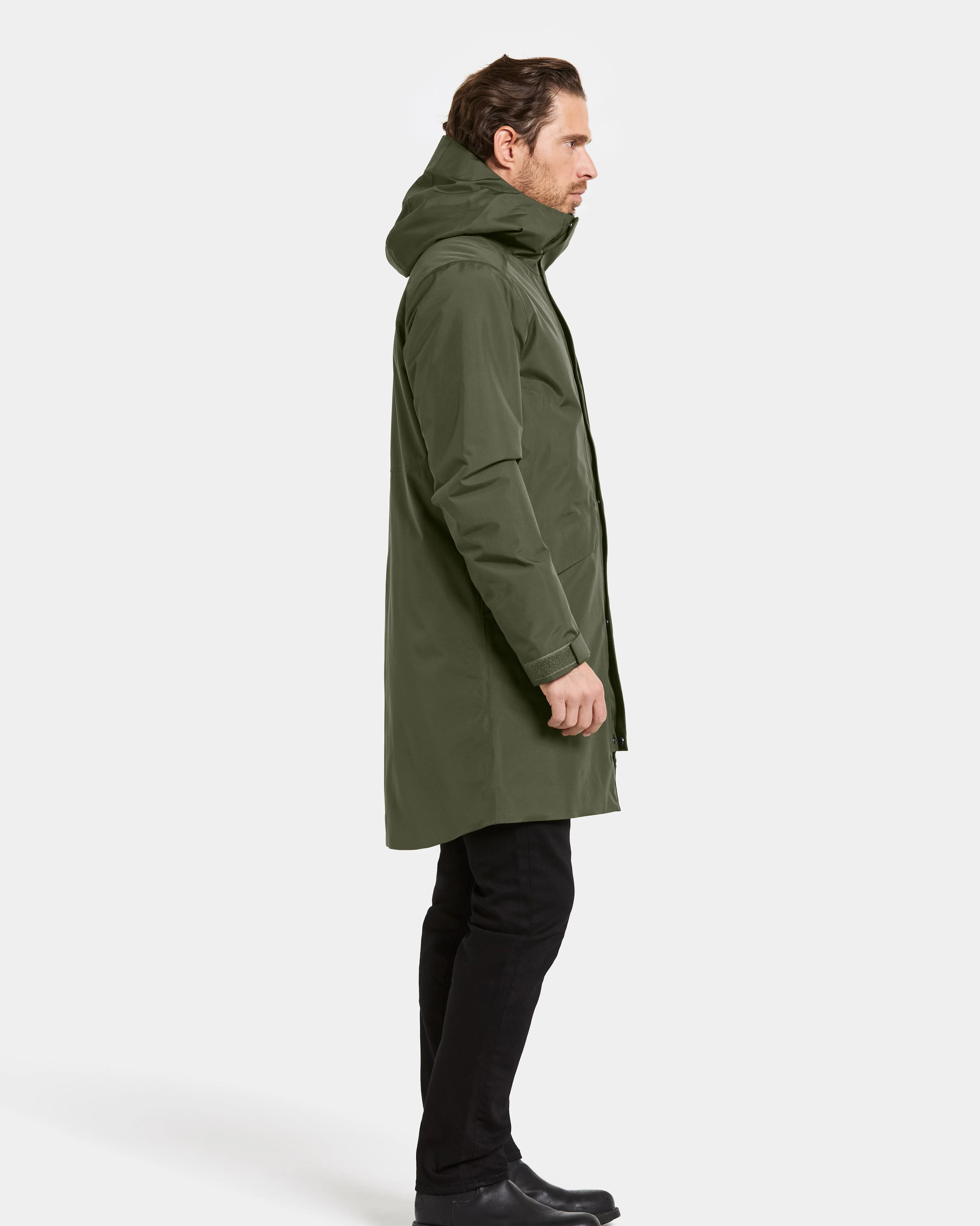 Didriksons Kenny 8 Unisex Parka - Deep Green 300 - Image 2