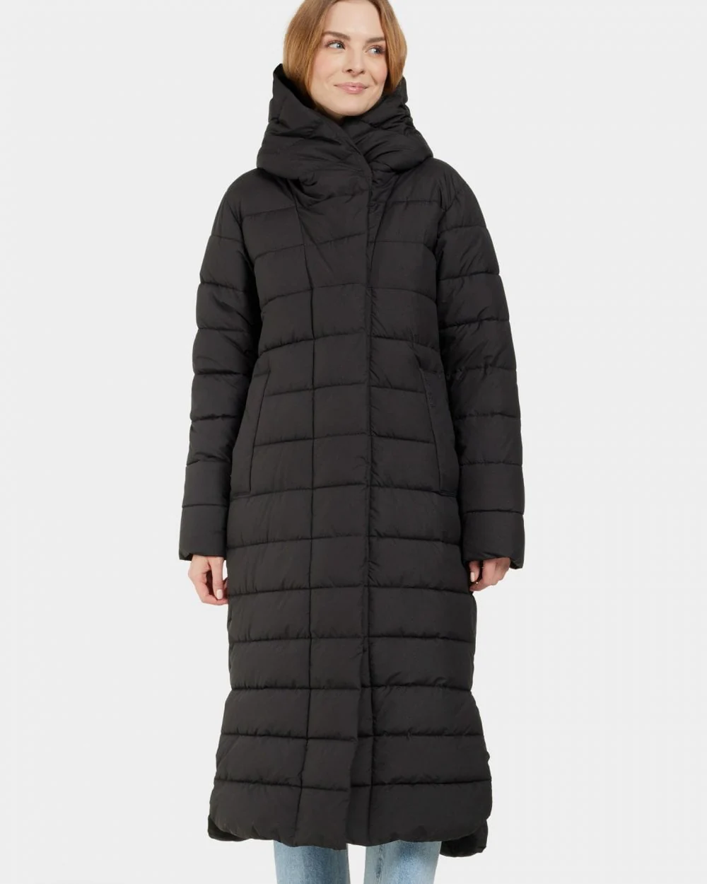 Didriksons Stella 5 Womens Long Puffer Parka - Image 2