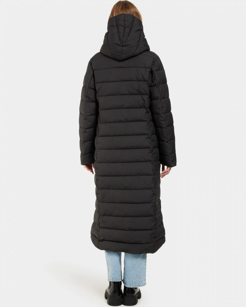 Didriksons Stella 5 Womens Long Puffer Parka - Image 4