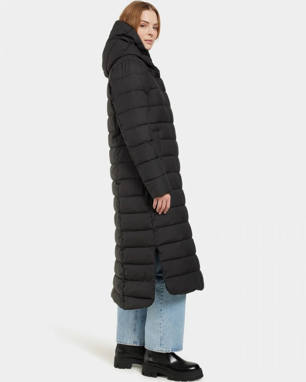 Didriksons Stella 5 Womens Long Puffer Parka - Image 5