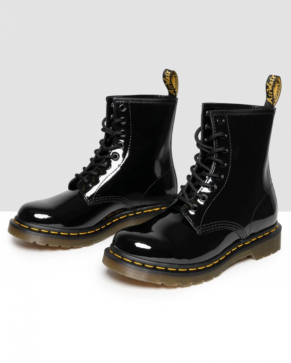 Dr Martens 1460 Patent Leather Womens Boots - Image 2