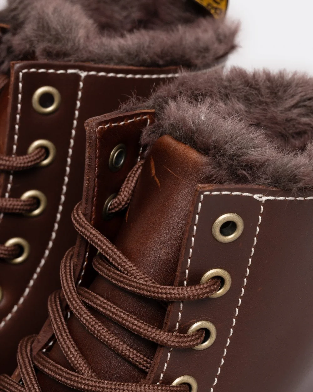 Dr Martens 1460 Serena Pull Up Womens Faux Fur Lined Boots - Image 2