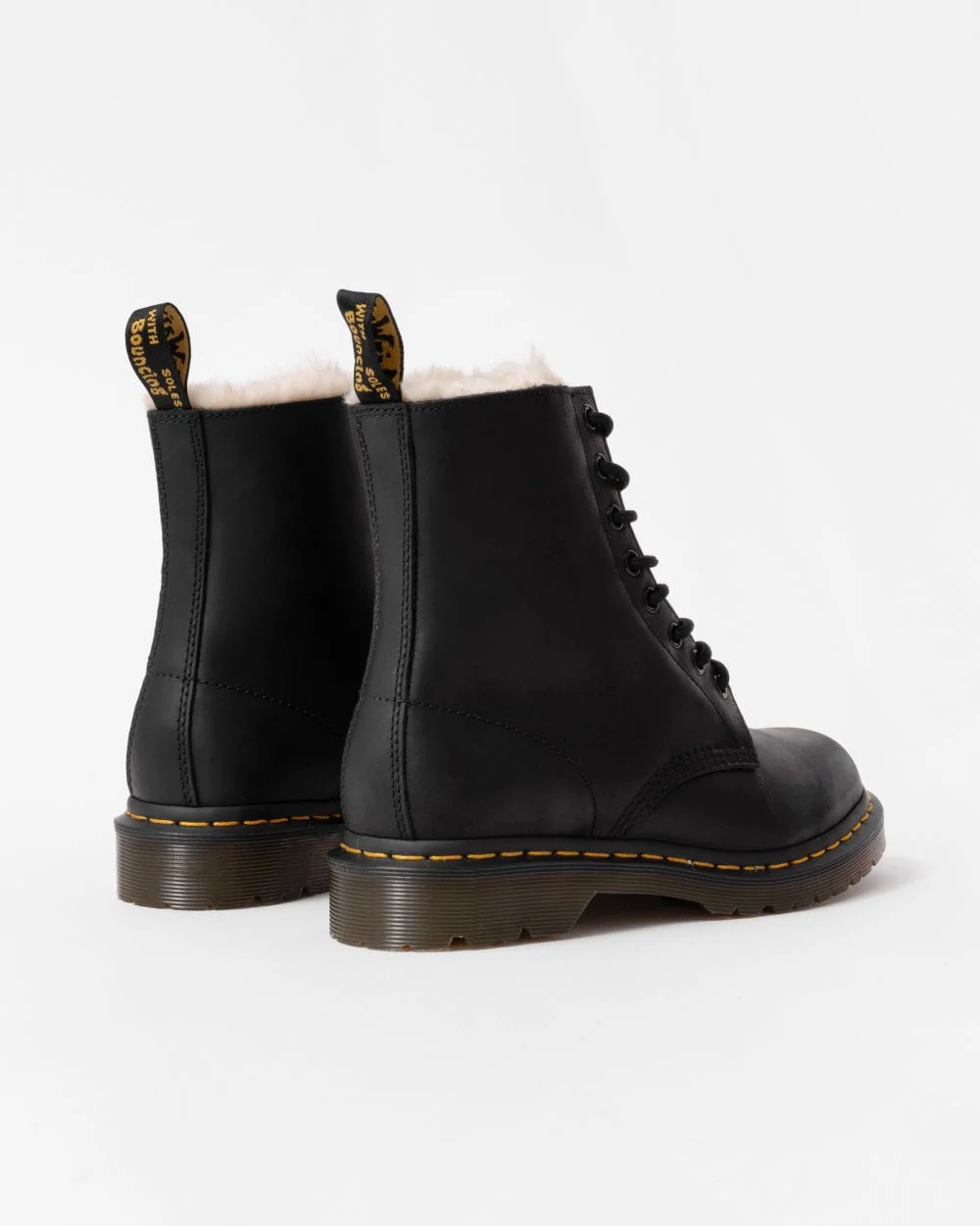 Dr Martens 1460 Serena Wyoming Fur Lined Womens Boot - Image 2
