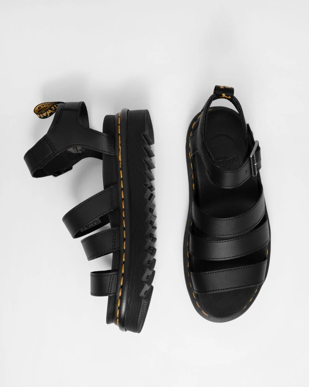 Dr Martens Blaire Hydro Leather Womens Sandals - Image 4