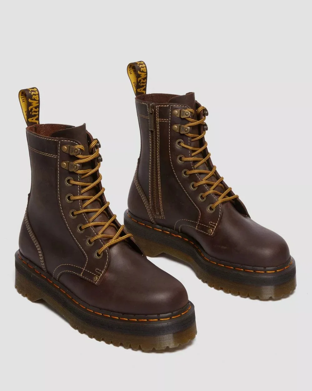 Dr Martens Jadon Arc Crazy Horse Womens Boots - Image 3