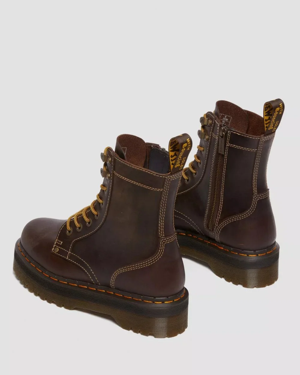 Dr Martens Jadon Arc Crazy Horse Womens Boots - Image 4
