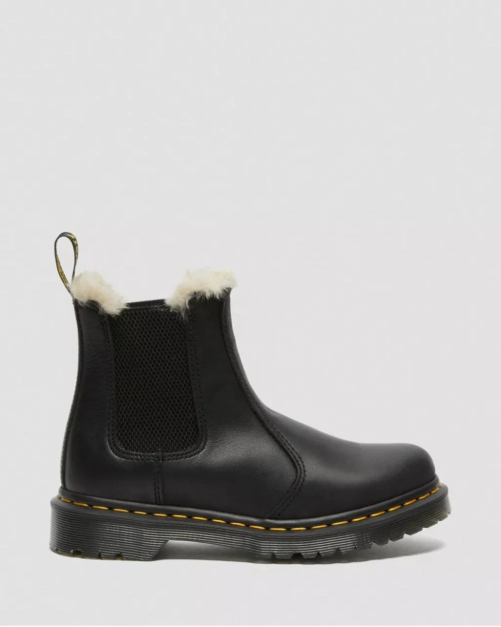 Dr Martens Leonore Wyoming Faux Fur Womens Chelsea Boot - Image 5