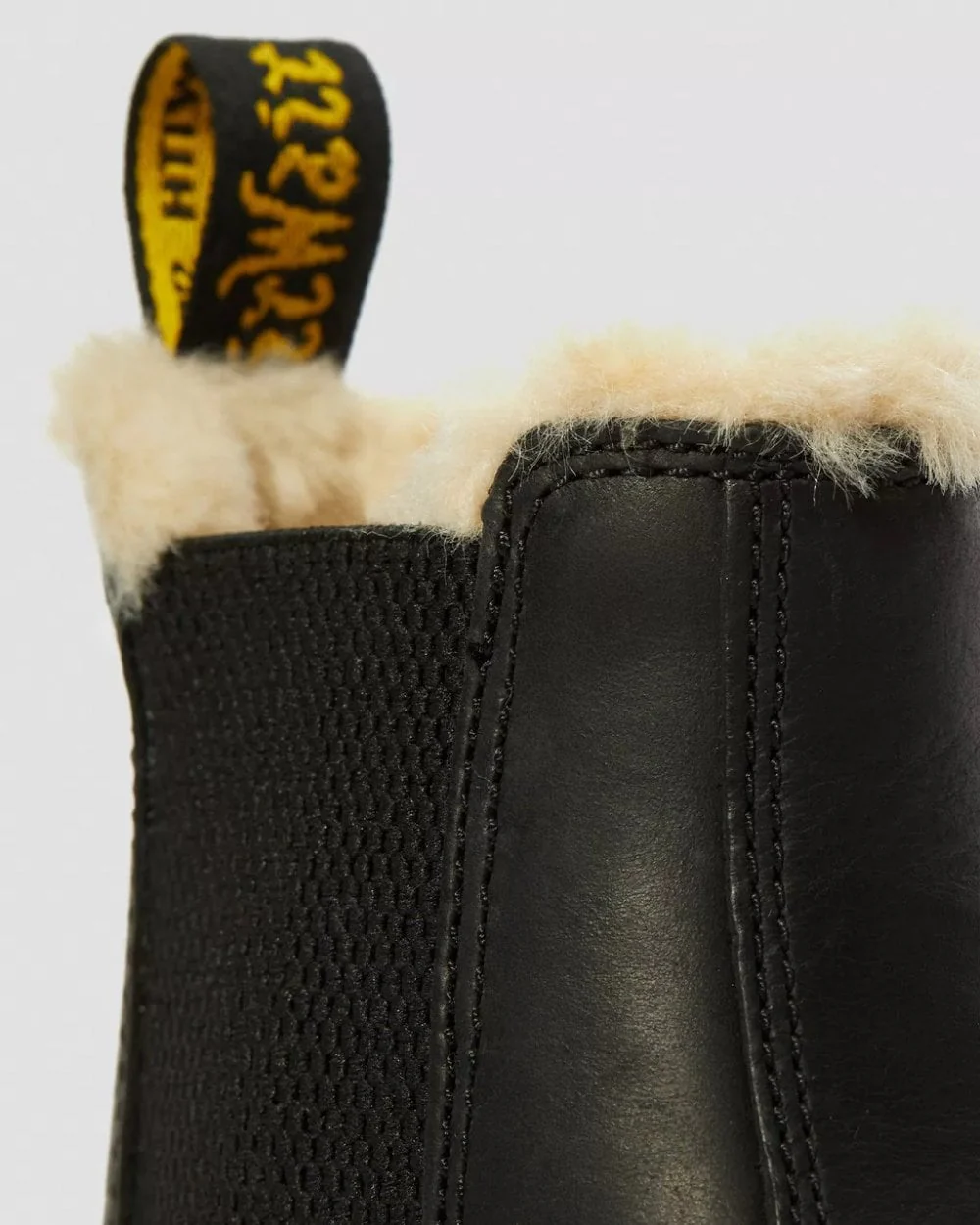 Dr Martens Leonore Wyoming Faux Fur Womens Chelsea Boot - Image 6