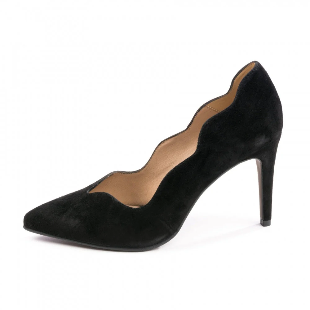 Elia B Dakota Womens Heeled Shoe - Black - Image 2
