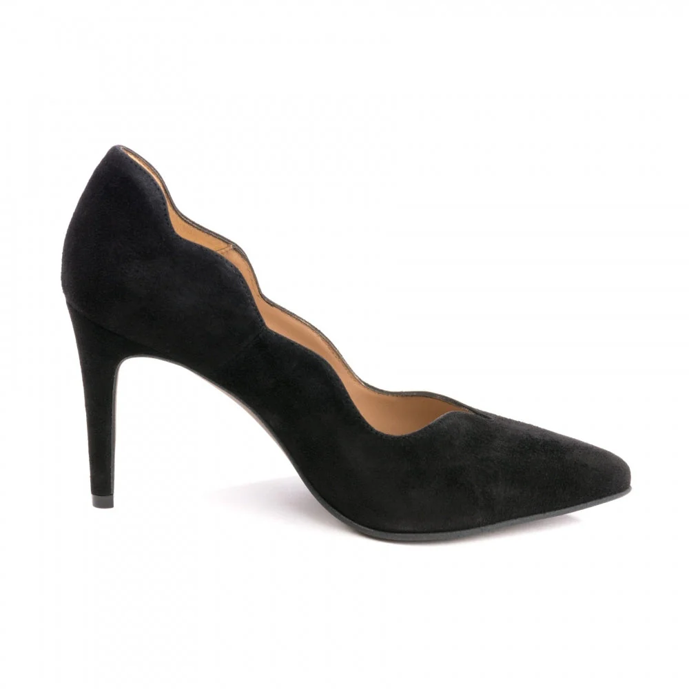 Elia B Dakota Womens Heeled Shoe - Black - Image 3