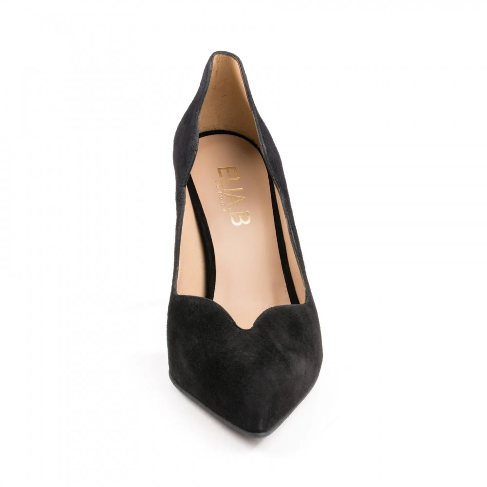 Elia B Dakota Womens Heeled Shoe - Black - Image 4