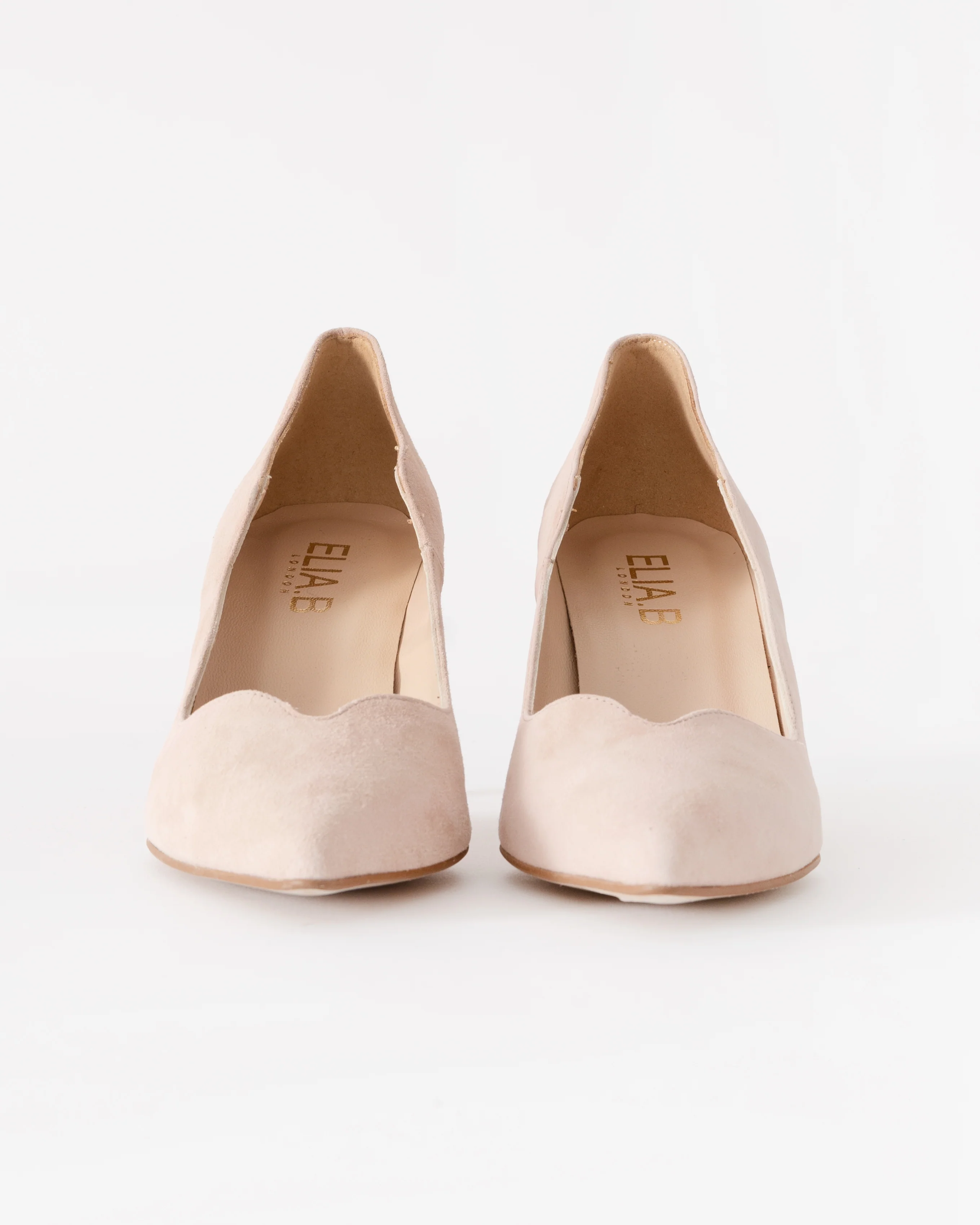 Elia B Dakota Womens Heeled Shoe - Nude - Image 4