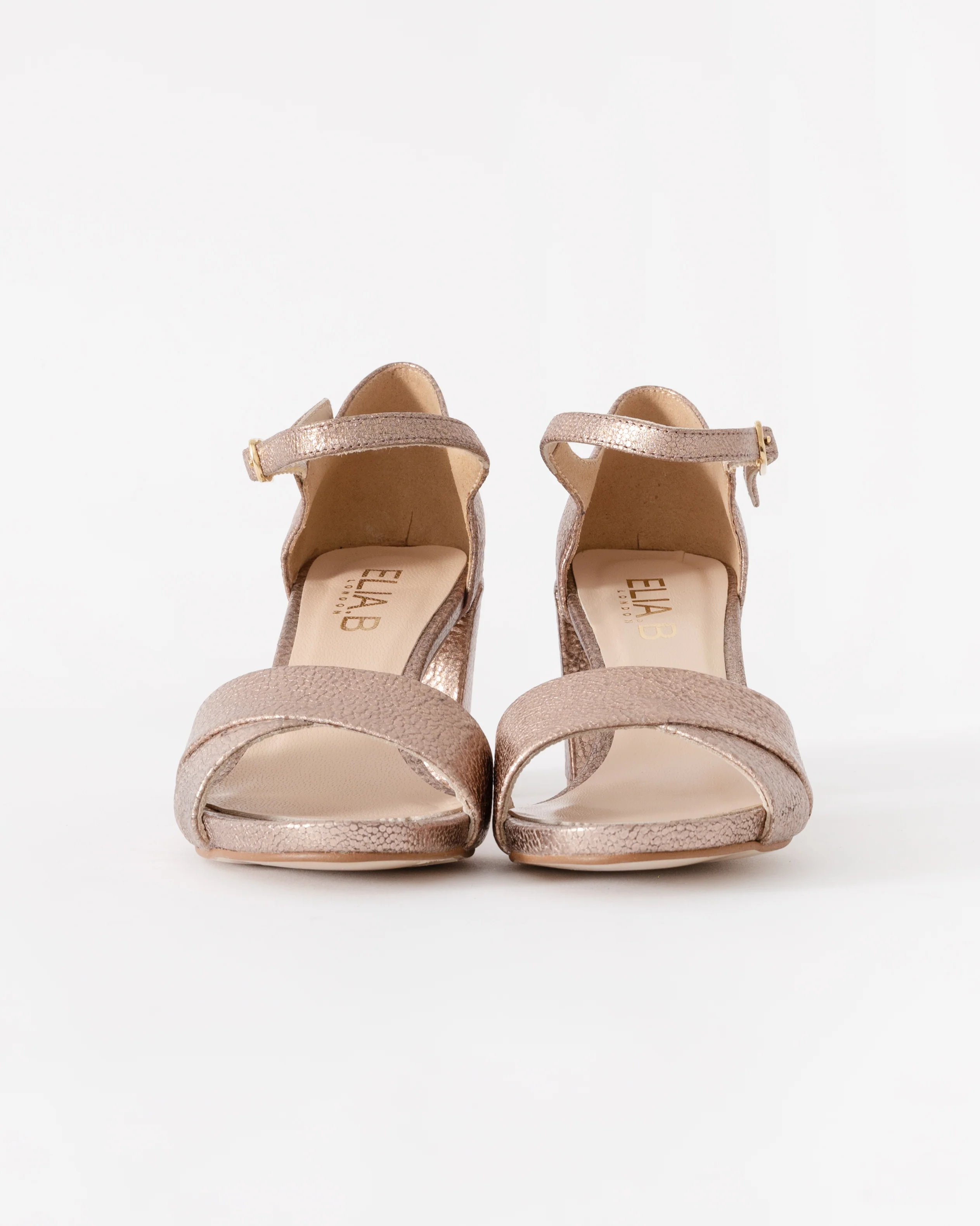 Elia B Hallie Womens Heeled Sandal - Maquillaje - Image 3