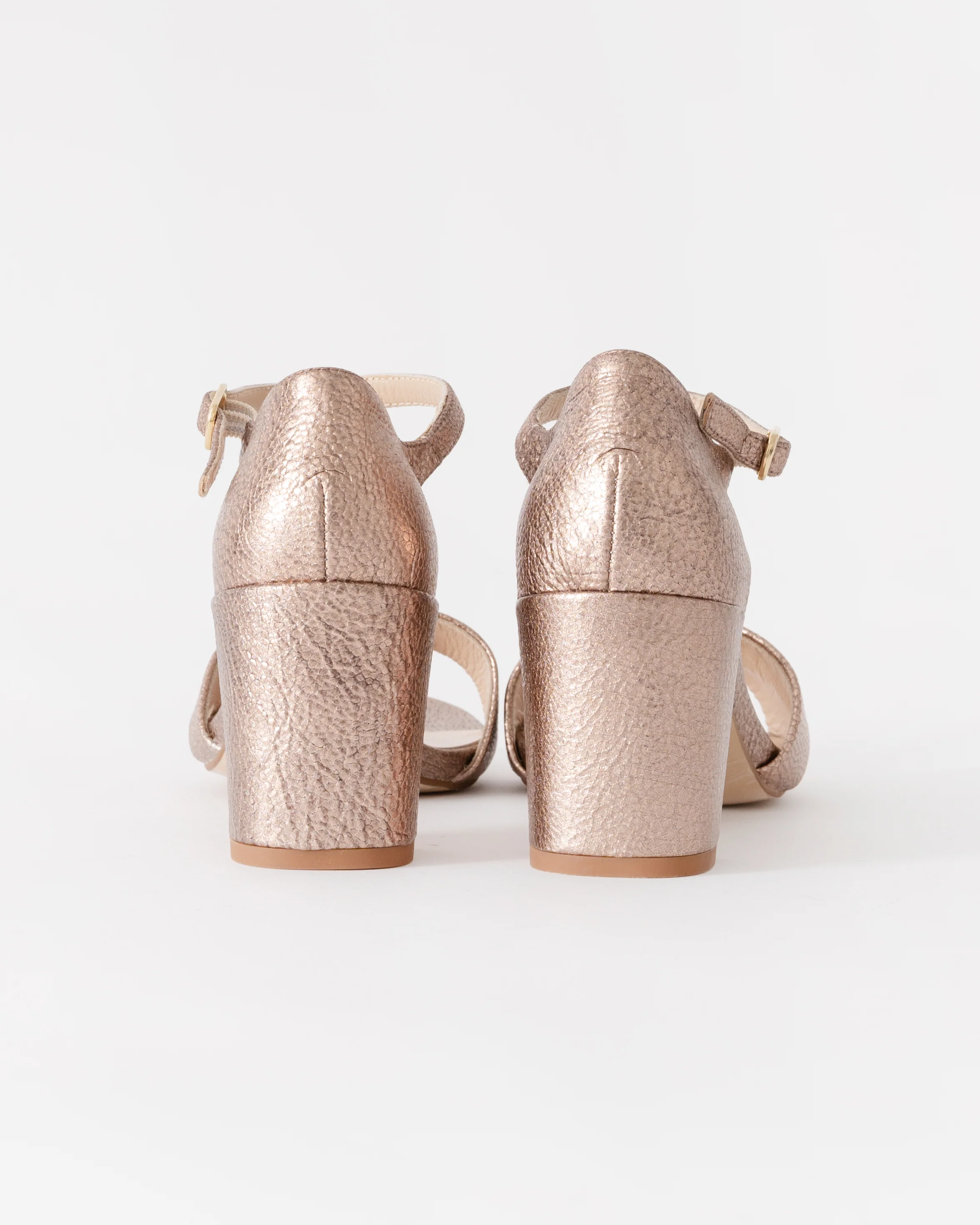 Elia B Hallie Womens Heeled Sandal - Maquillaje - Image 4