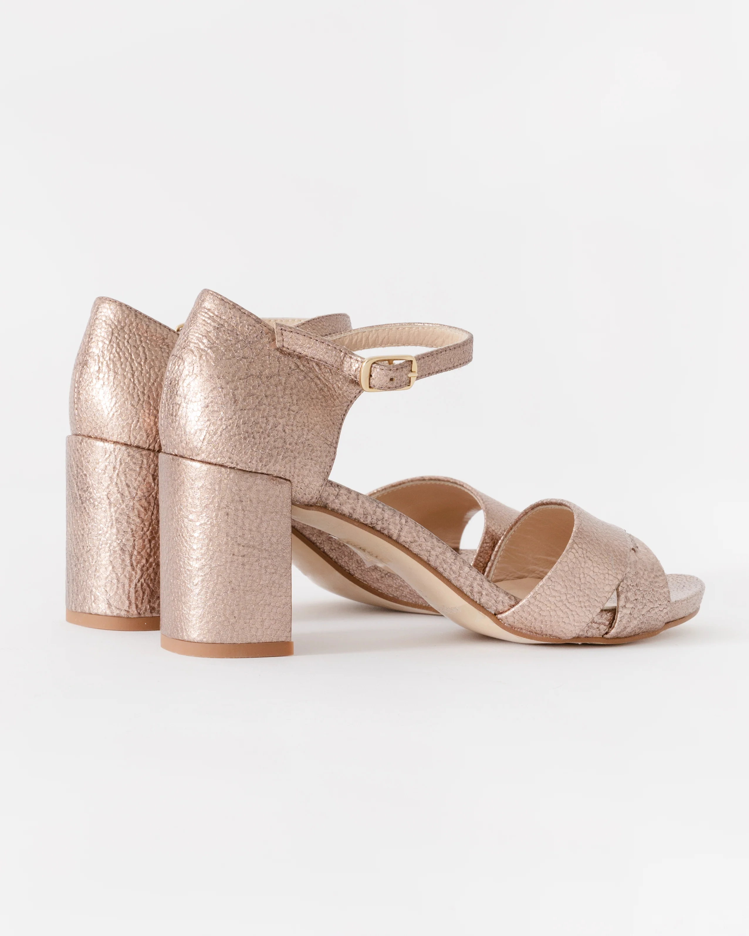 Elia B Hallie Womens Heeled Sandal - Maquillaje - Image 5