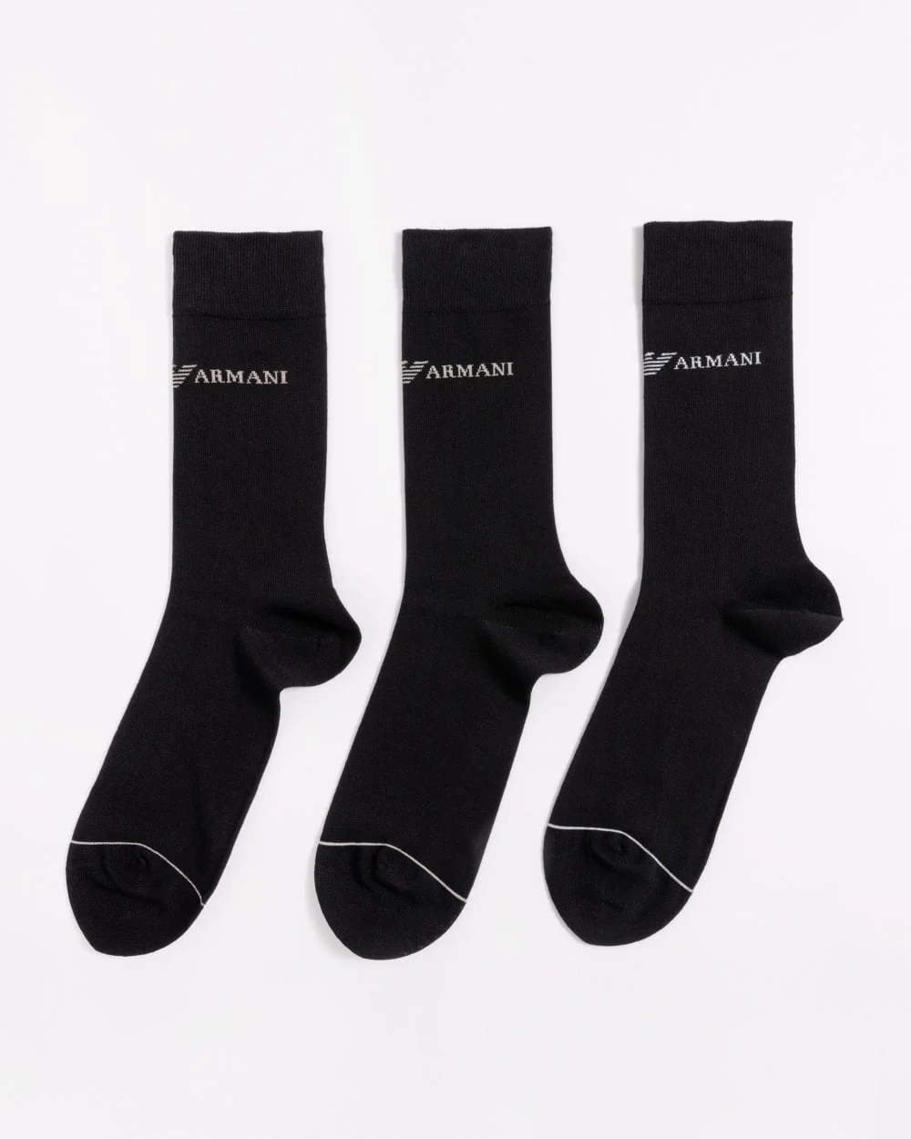 Emporio Armani 3 Pack Mens Eagle Logo Sport Socks