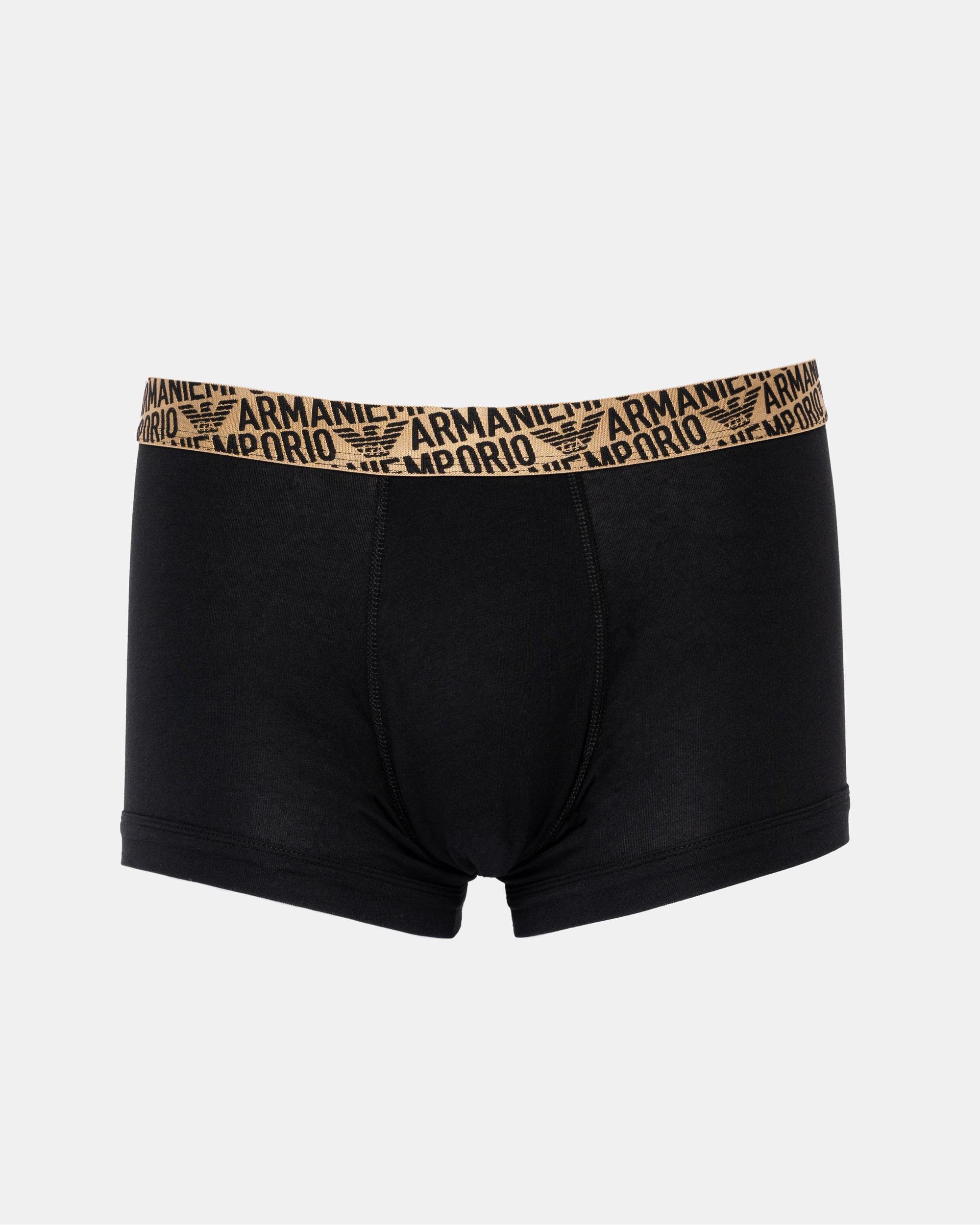 Emporio Armani Mens 2-Pack Branded Waistband Trunks - Image 3