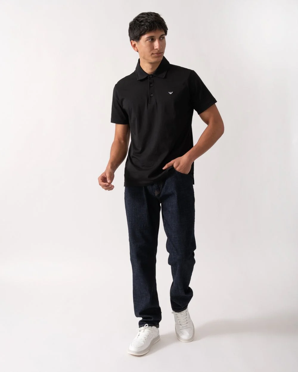 Emporio Armani Mens Beach Polo - Image 3