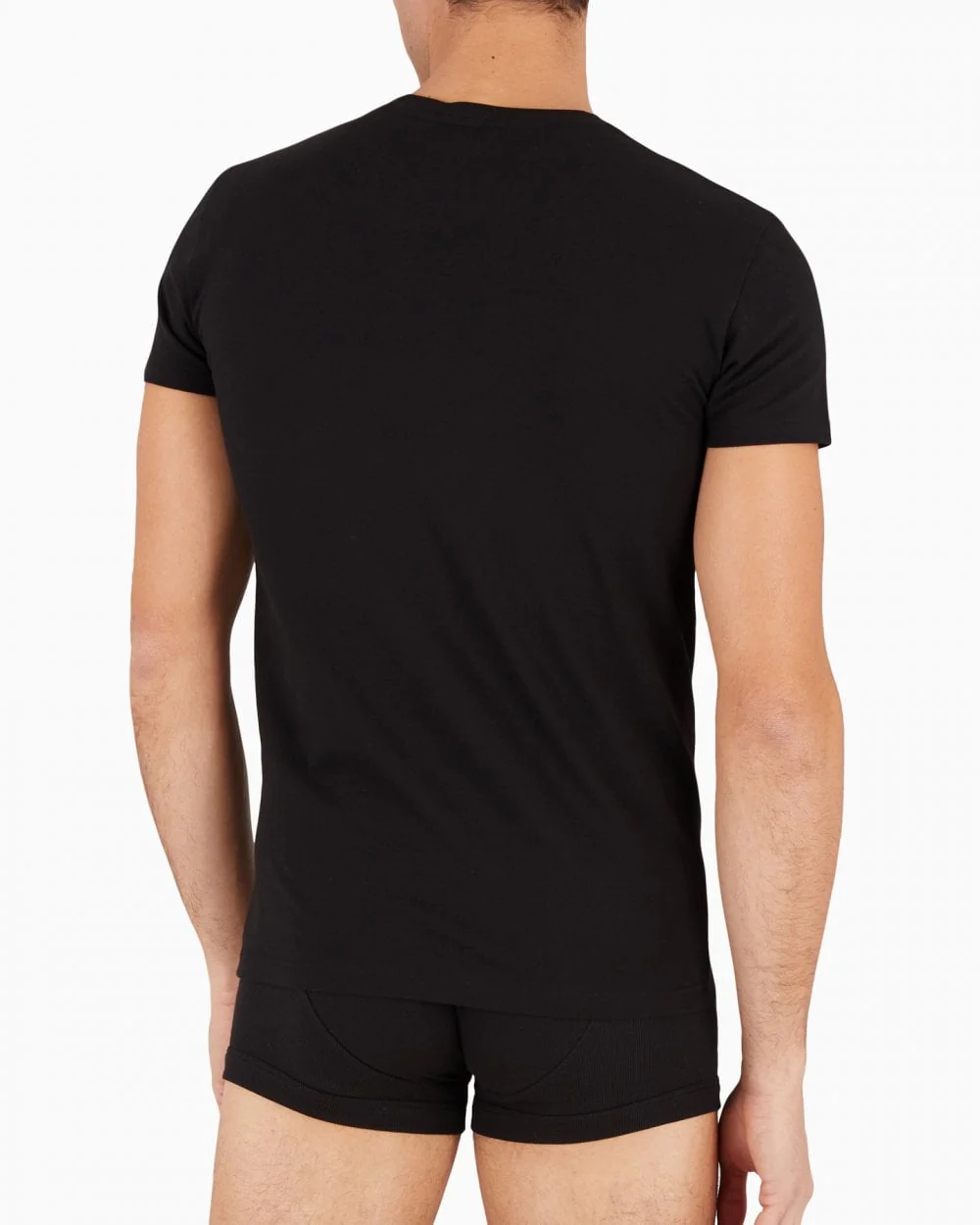 Emporio Armani Mens Crew Neck Loungewear T-Shirt 111035-4F531 - Image 2
