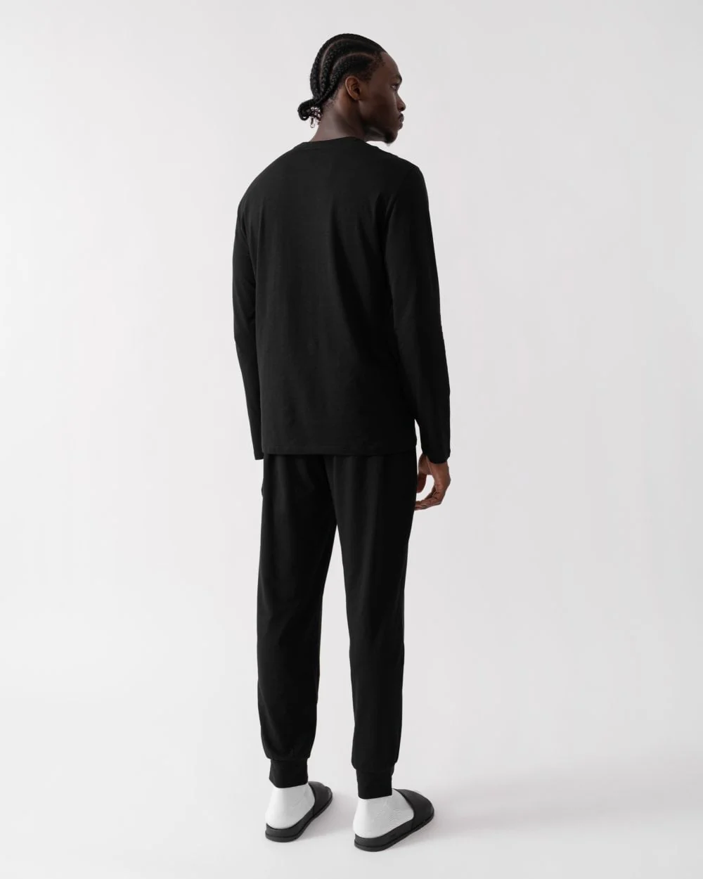 Emporio Armani Mens Knit Long Pyjamas - Image 2