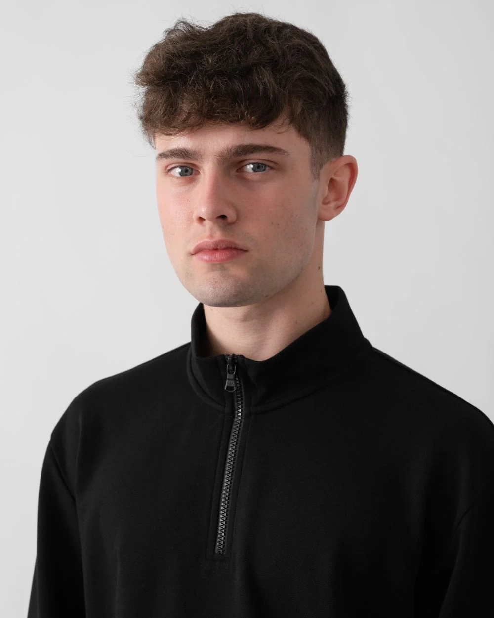 Emporio Armani Mens Knit Loungewear Sweatshirt - Image 2