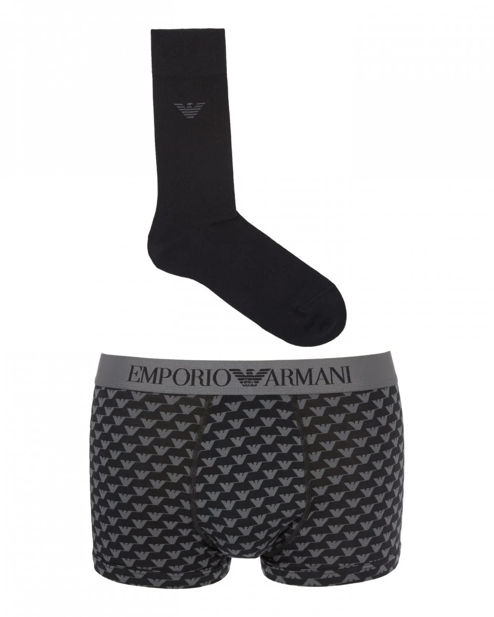 Emporio Armani Mens Trunks & Socks Set - Image 3