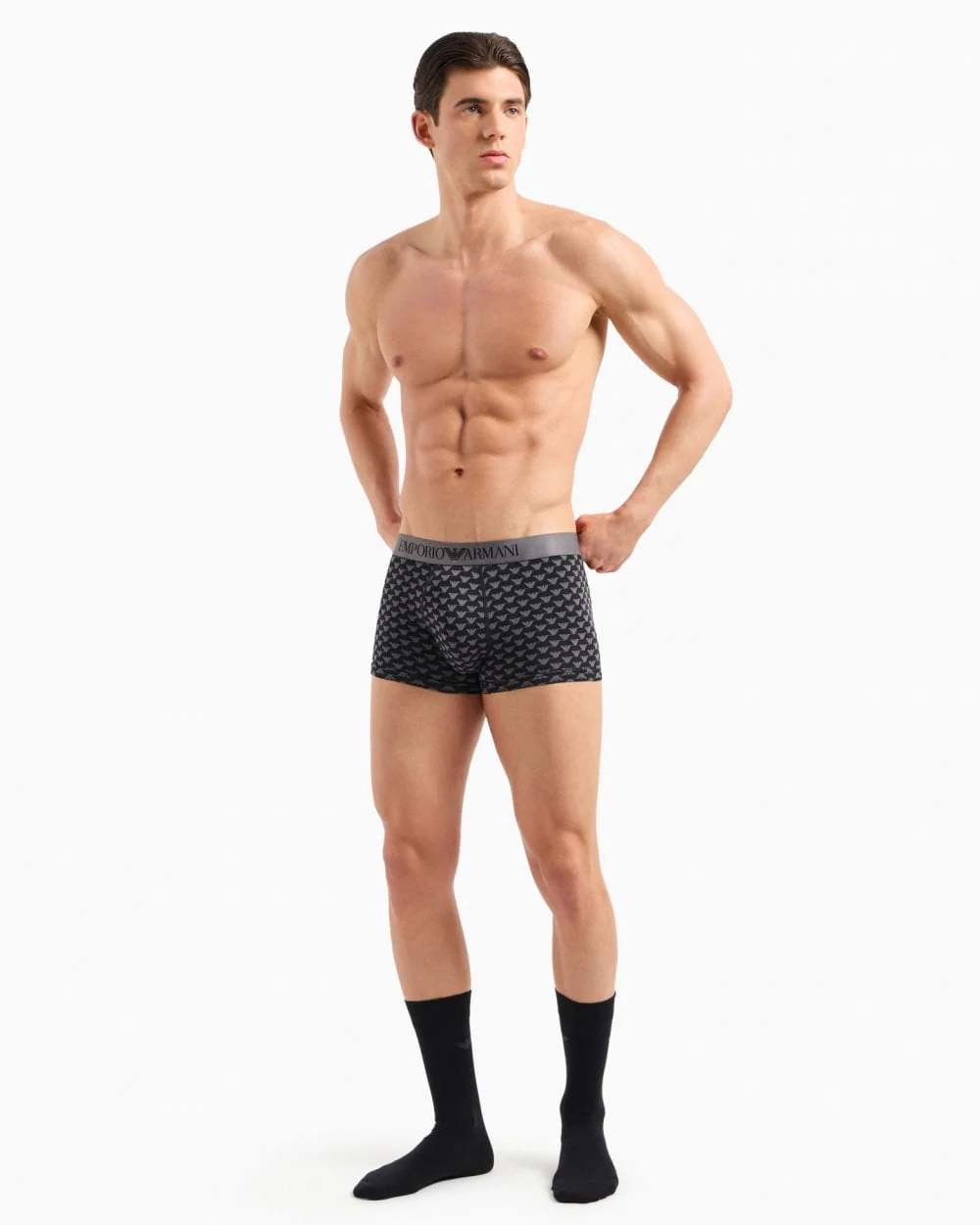 Emporio Armani Mens Trunks & Socks Set - Image 6
