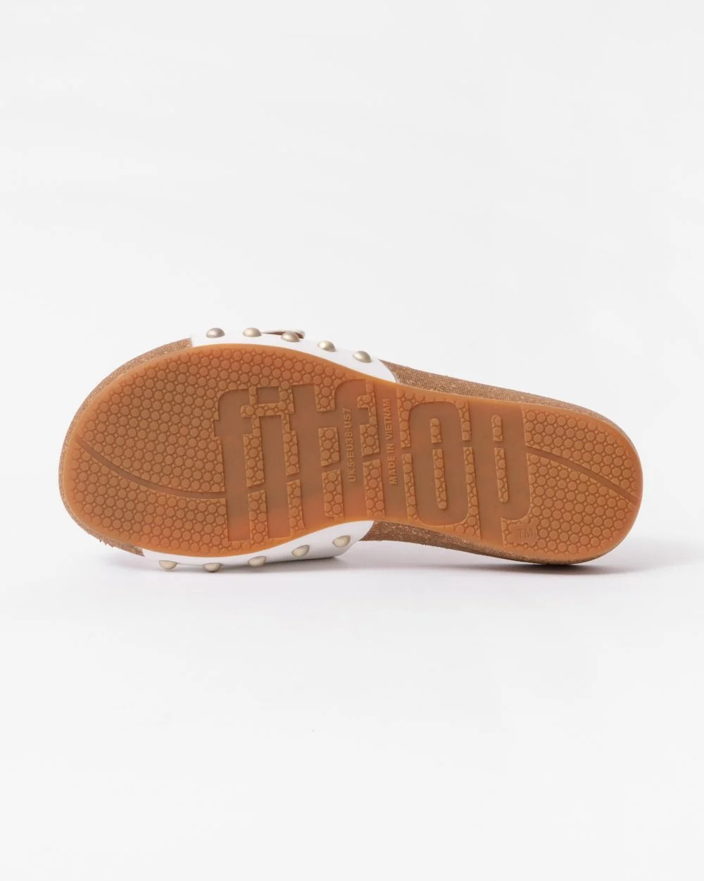 FitFlop IQushion Womens Adjustable Buckle Leather Slides - Image 5
