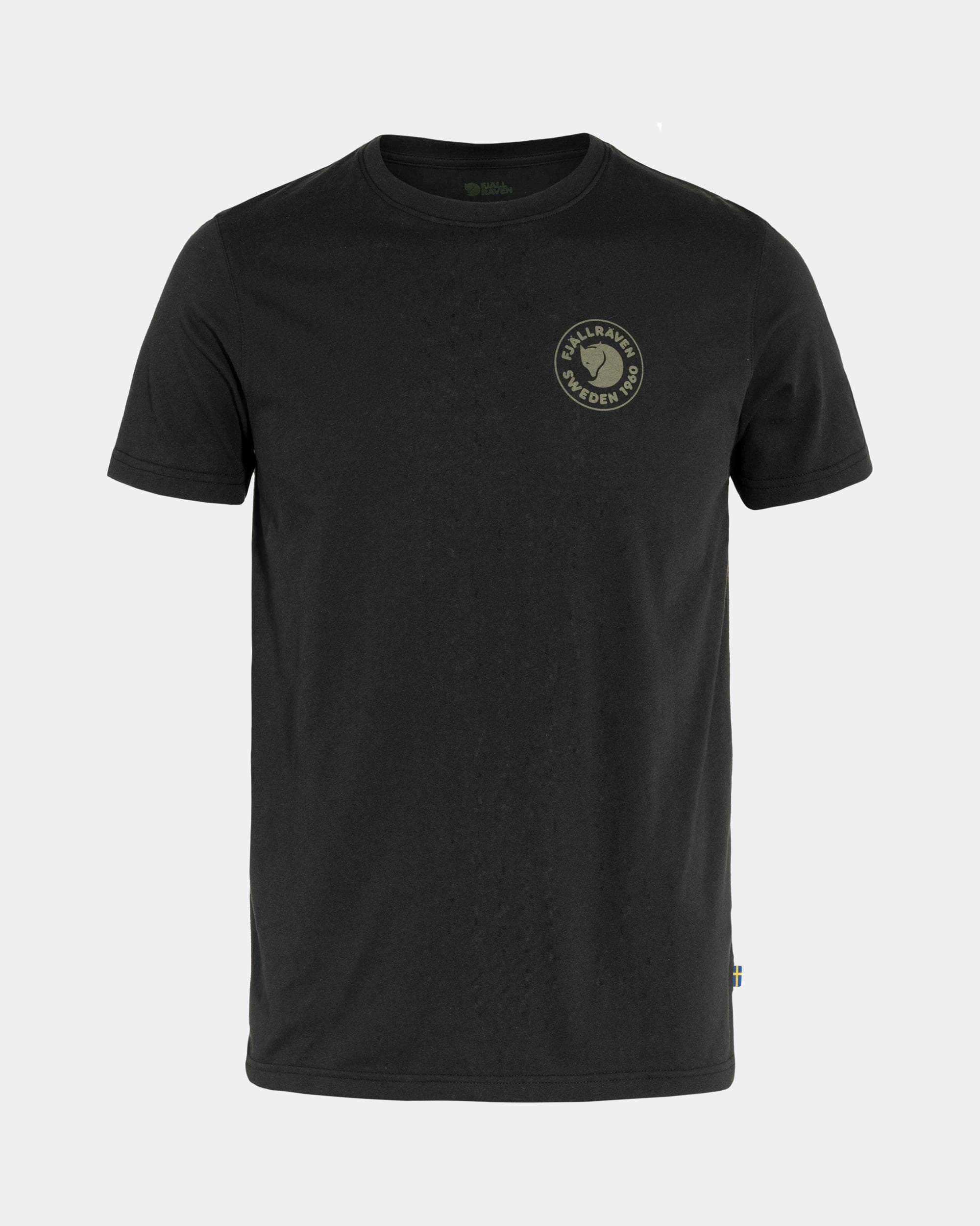 Fjallraven 1960 Logo Mens T-Shirt - Black 550 - Image 6