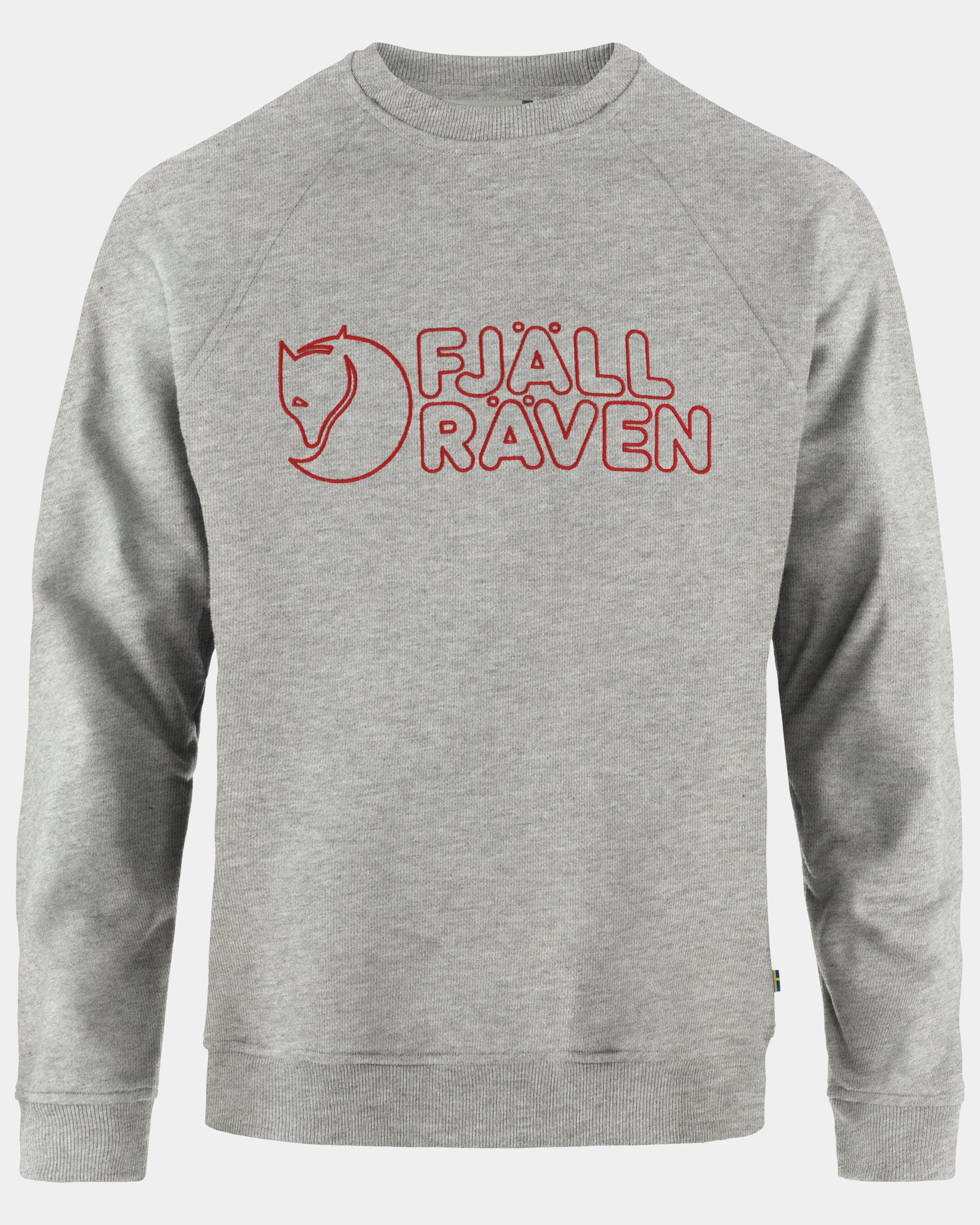 Fjallraven Classic Mens Sweatshirt - Grey-Melange 020-999 - Image 6