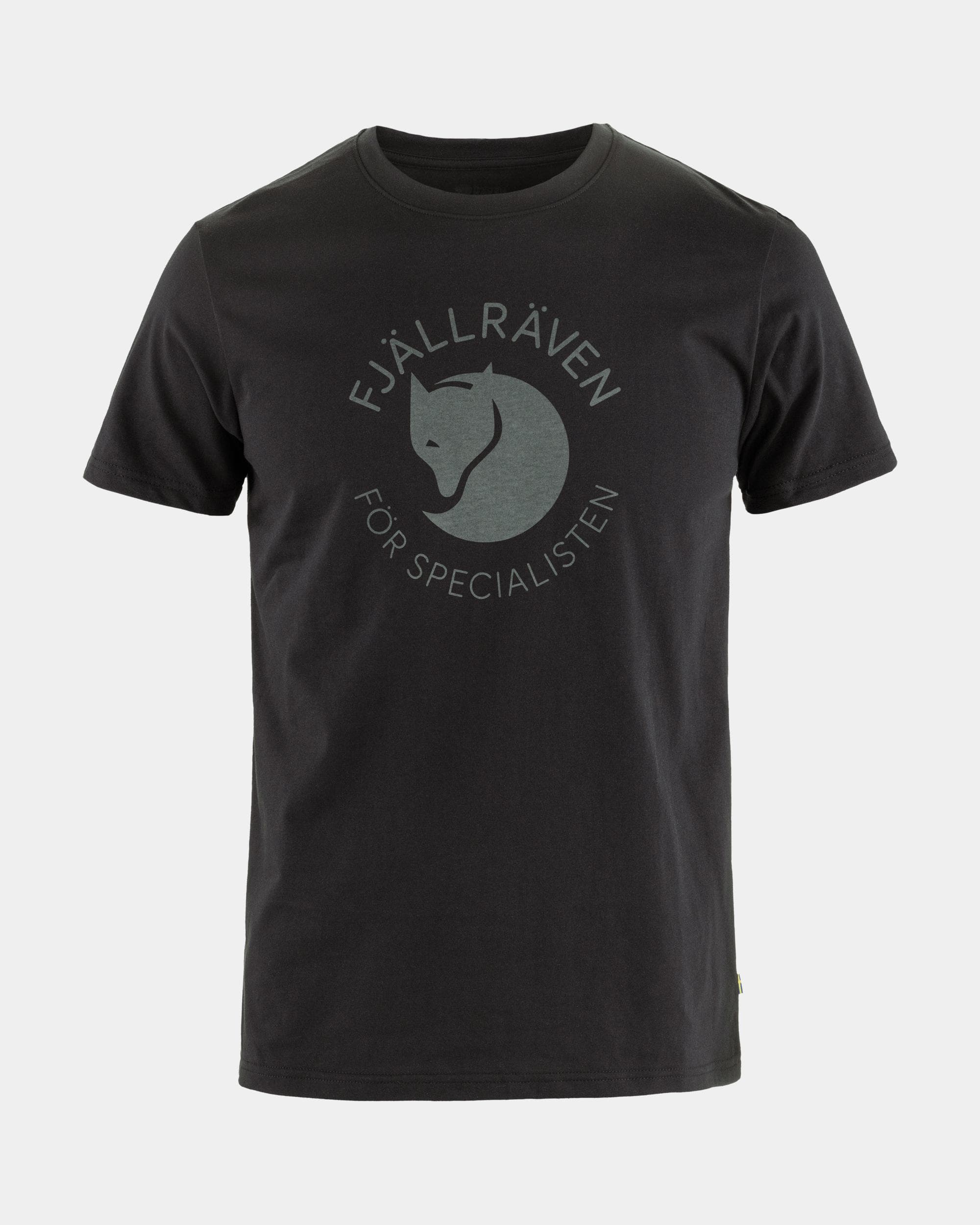 Fjallraven Fox Mens T-Shirt - Black 550 - Image 5
