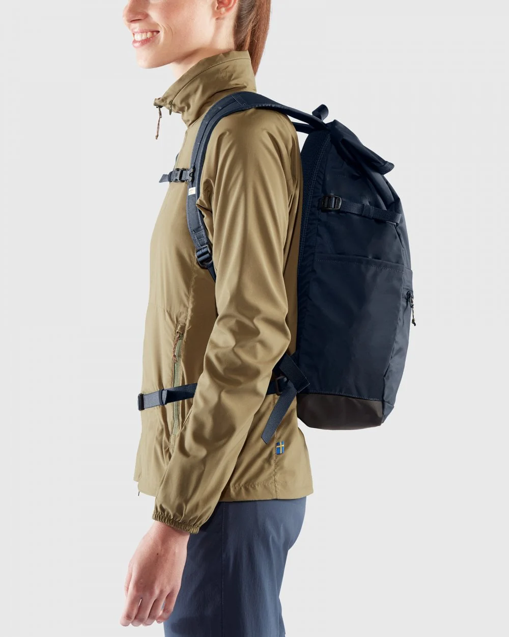 Fjallraven High Coast Unisex Foldsack - Navy 560 - Image 5