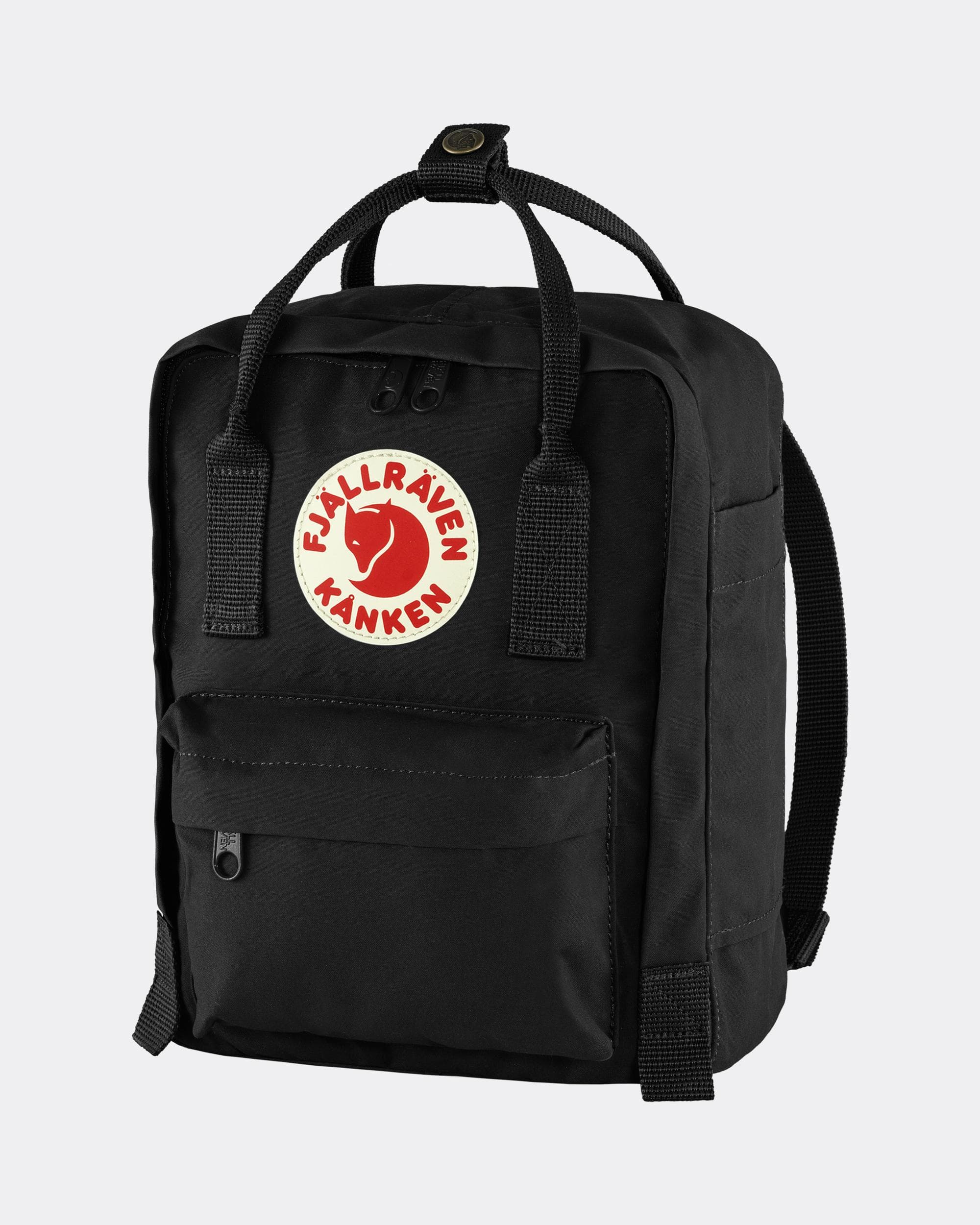Fjallraven Kanken Mini Unisex Backpack - Black 550 - Image 3
