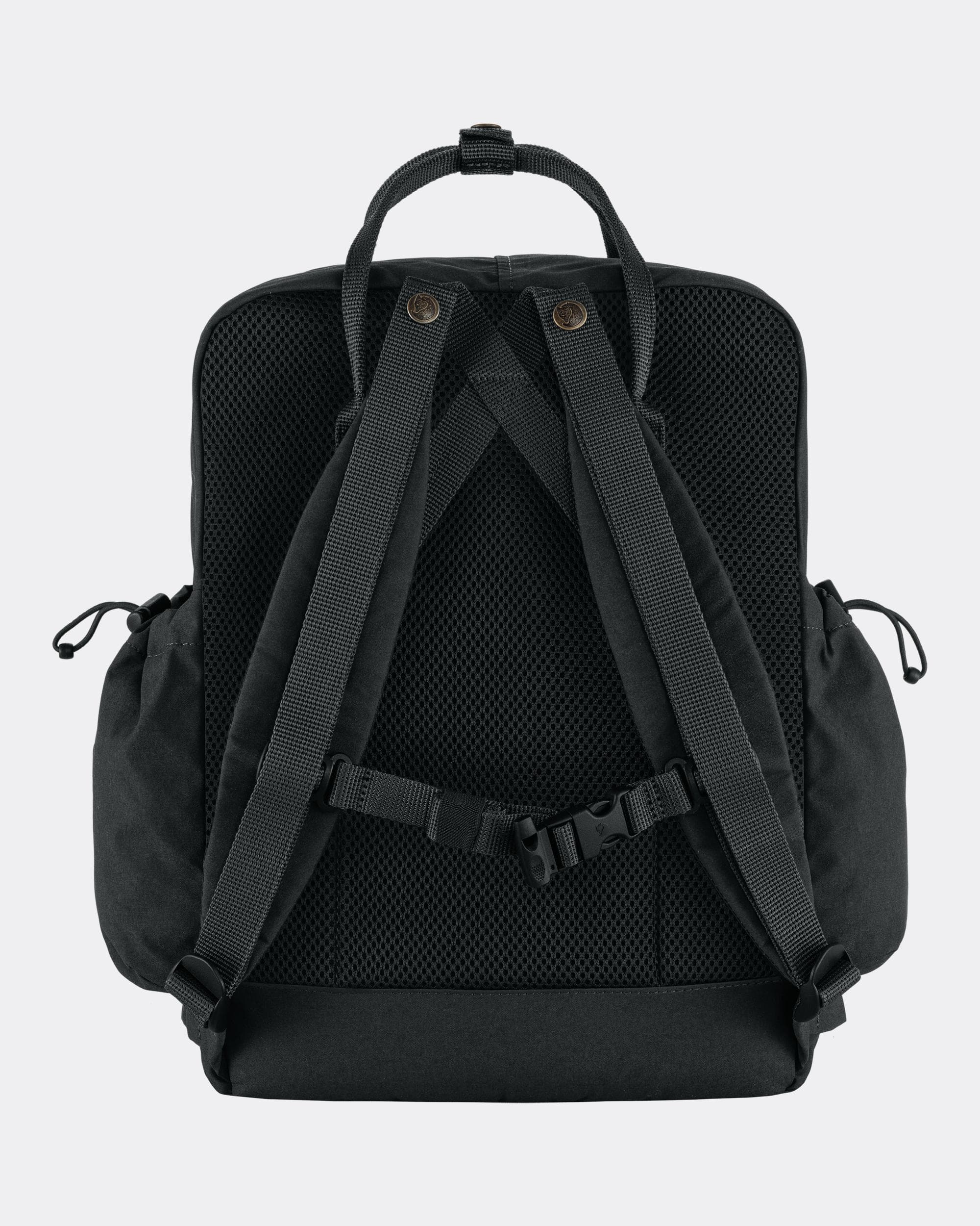 Fjallraven Kanken Outlong Unisex Backpack - Black 550 - Image 2