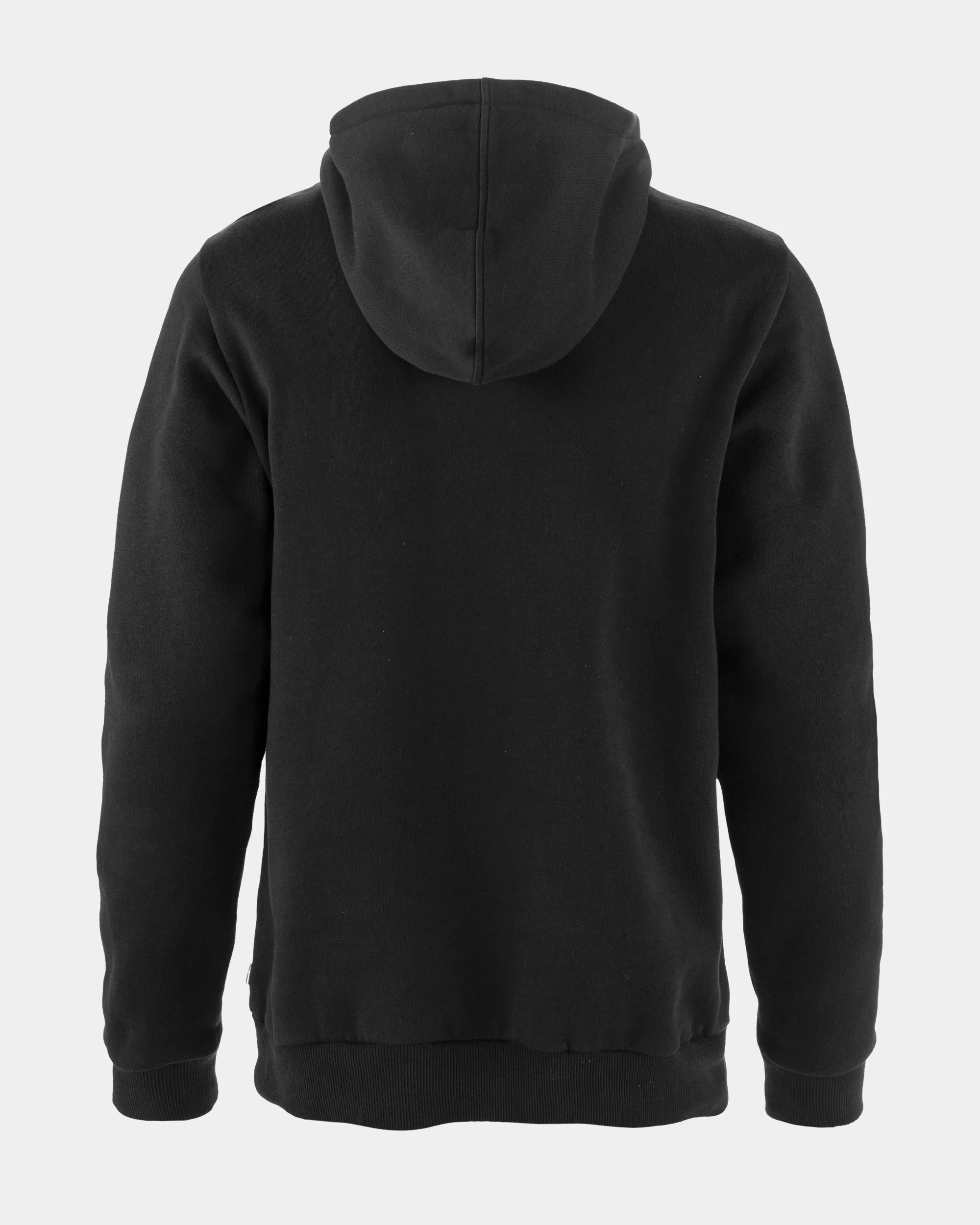 Fjallraven Logo Mens Hoodie - Black 550 - Image 2