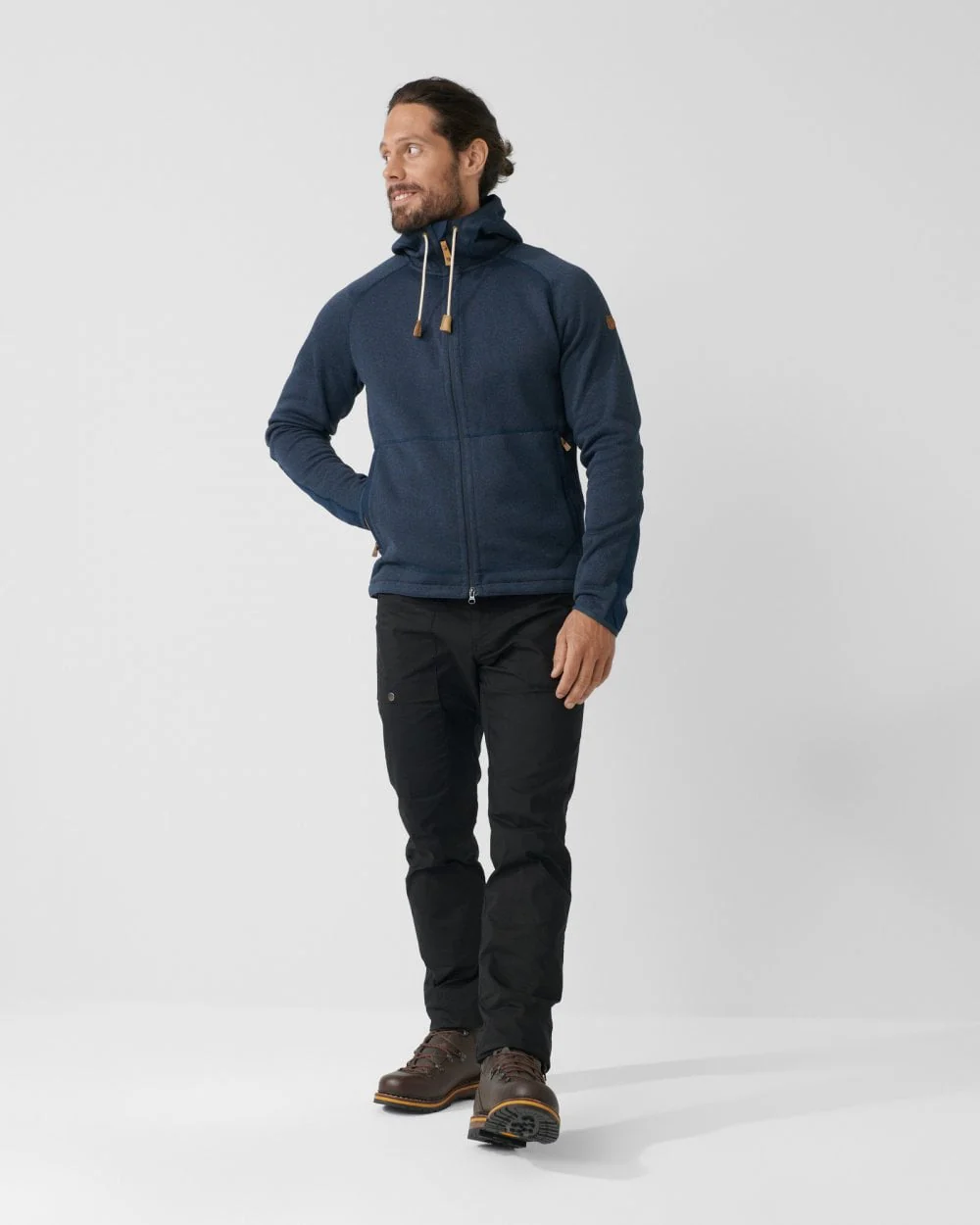 Fjallraven Ovik Fleece Hoodie - Image 6