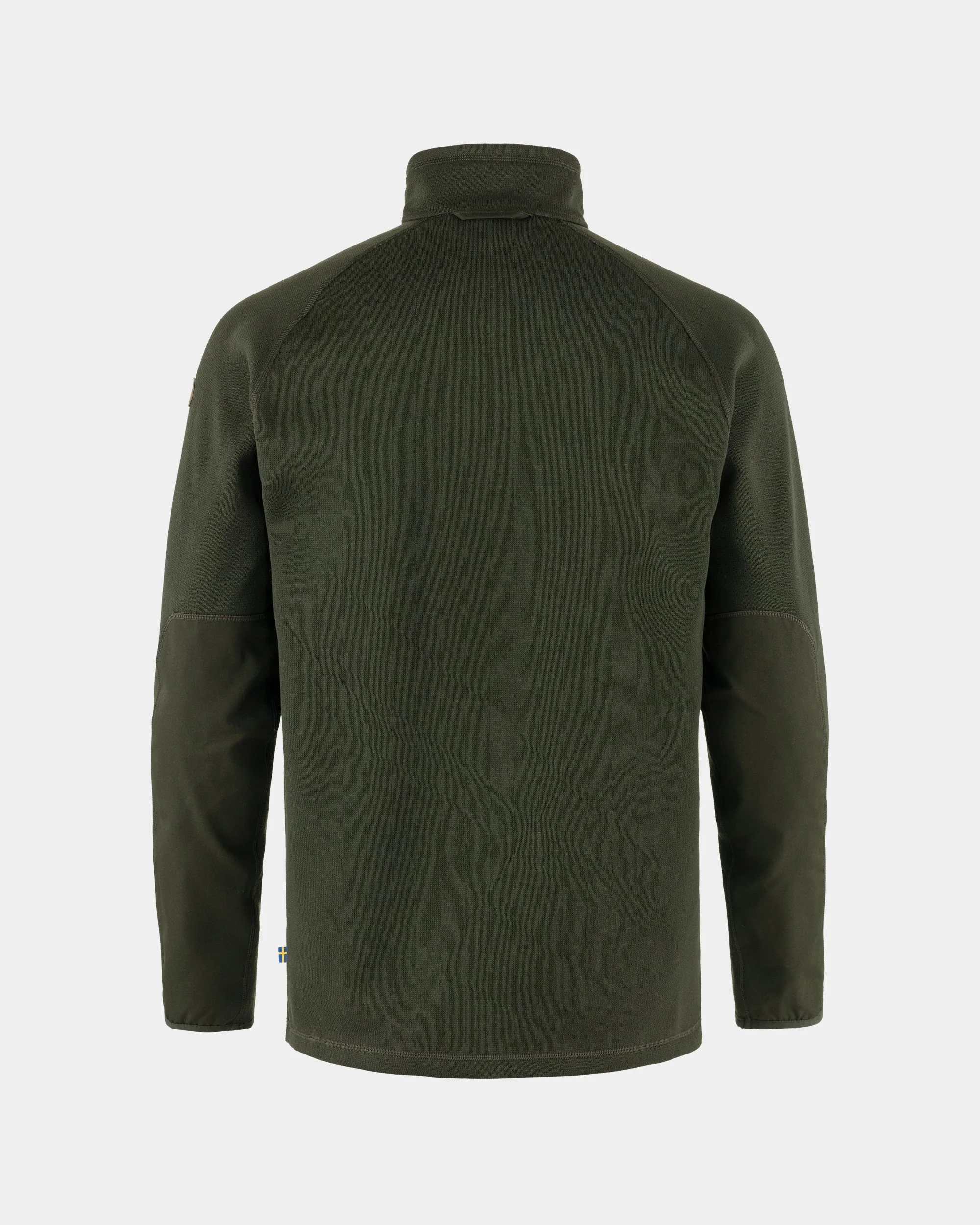 Fjallraven Ovik Mens Half Zip Fleece - Deep Forest 662 - Image 8