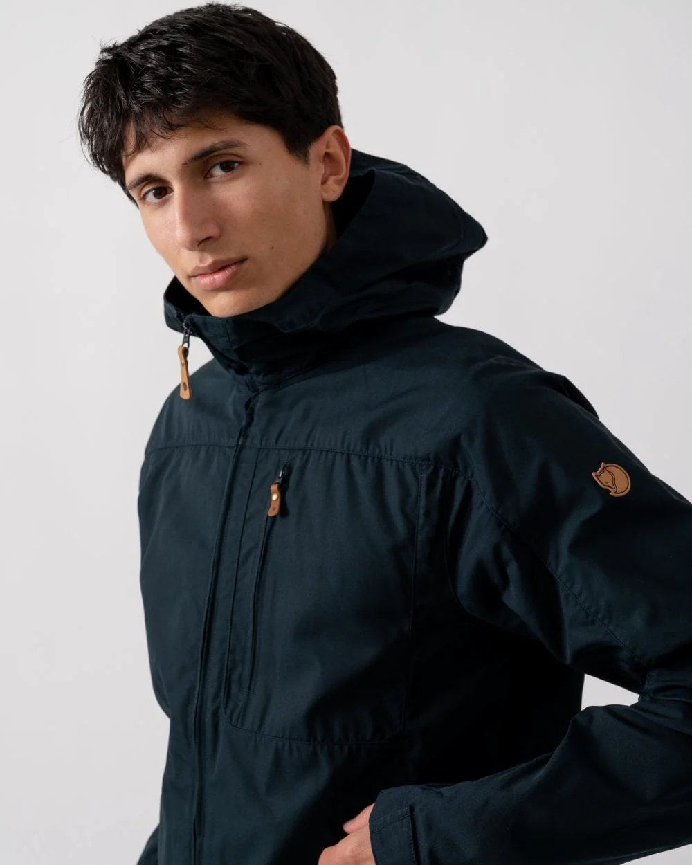 Fjallraven Sten Mens Jacket - Dark Navy 555 - Image 2