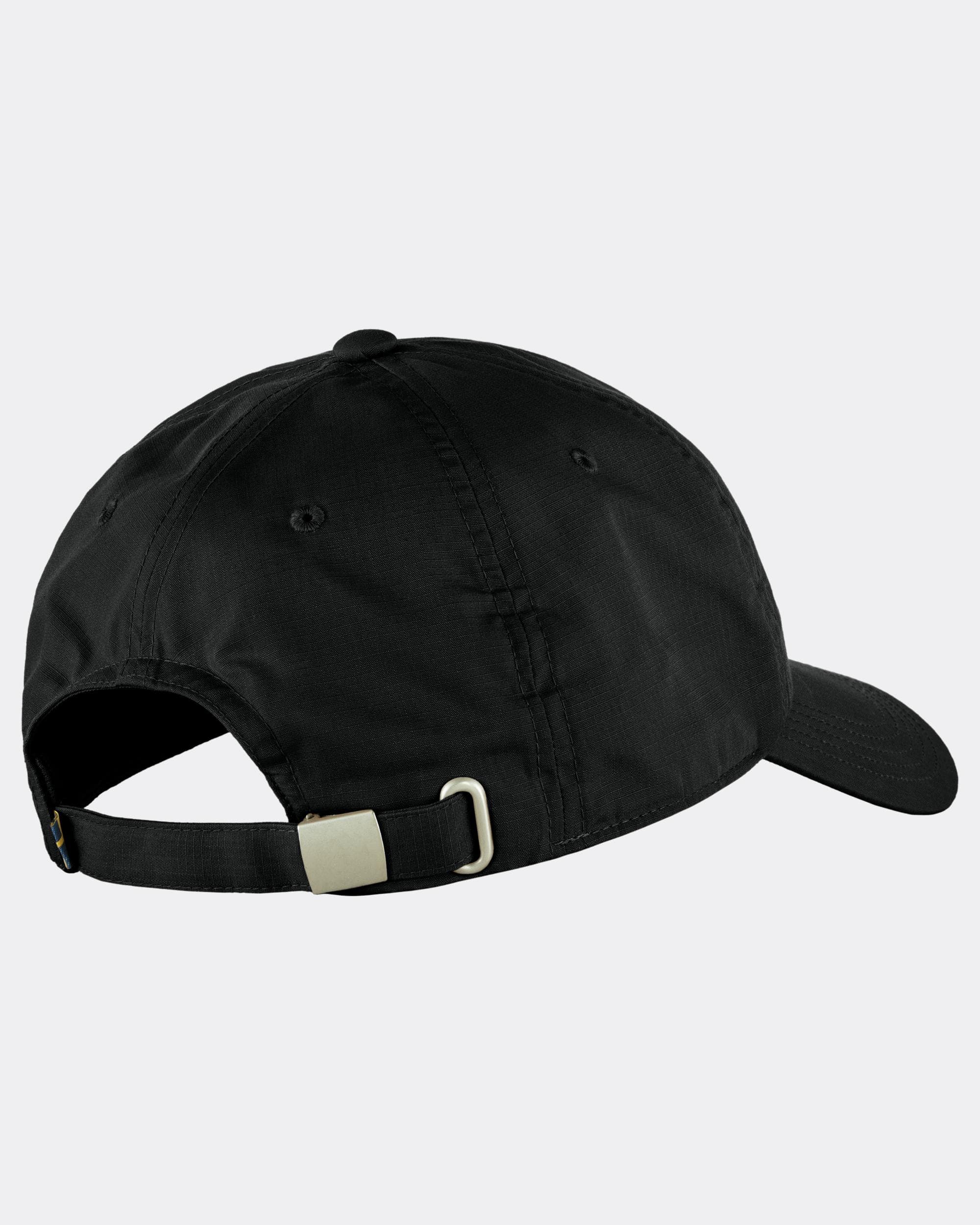 Fjallraven Unisex Logo Cap - Black 550 - Image 2