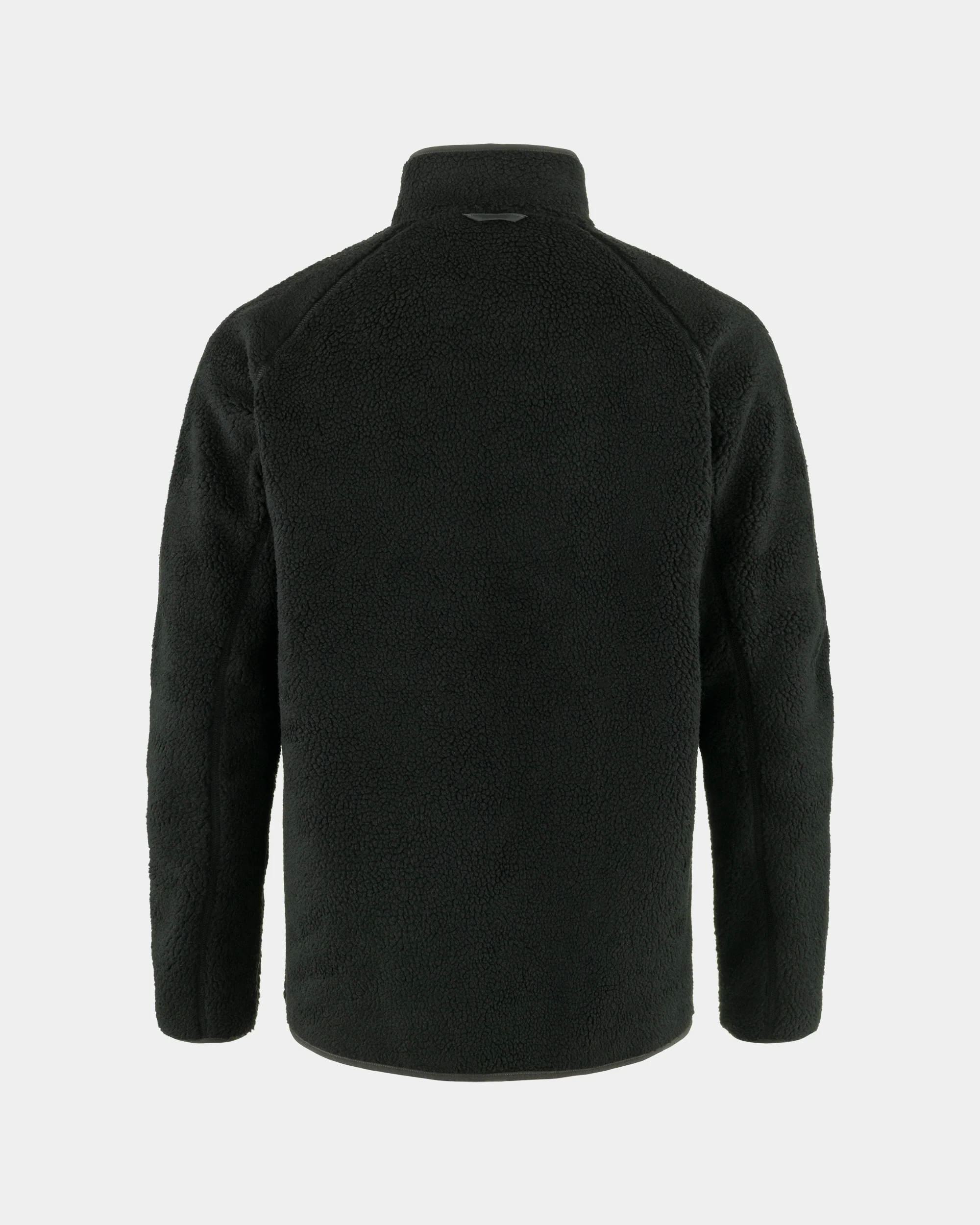 Fjallraven Vardag Pile Mens Fleece - Black-Dark Grey 550-030 - Image 2