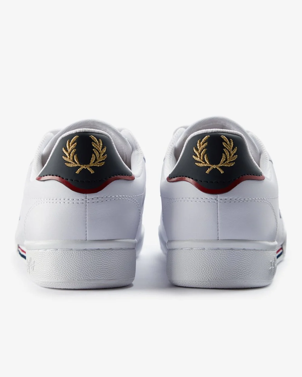 Fred Perry B722 Mens Leather Trainers NOS - Image 2